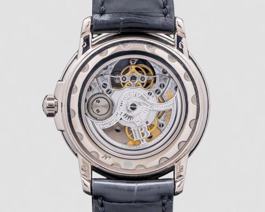 Leman Tourbillon Perpetual Calendar Black Dial 18K WG