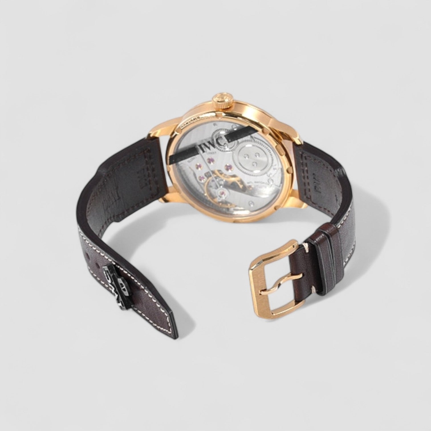 Vintage Pilot's Hand Wound Rose Gold Manual
