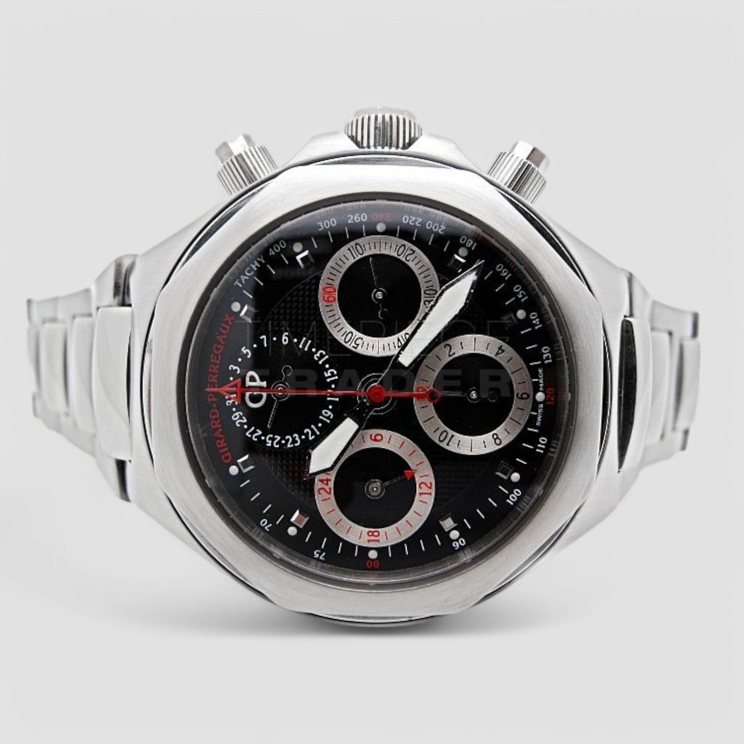 Laureato EVO3 Black Dial SS / SS