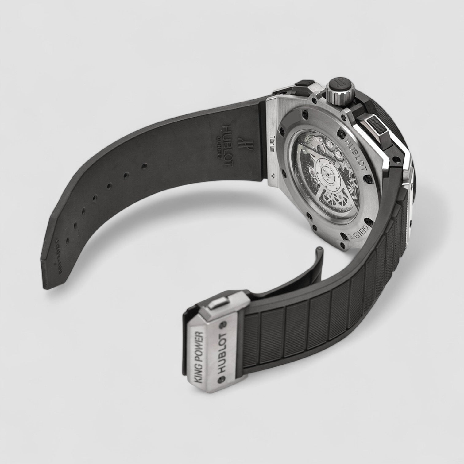 King Power Unico Chronograph Titanium / Rubber