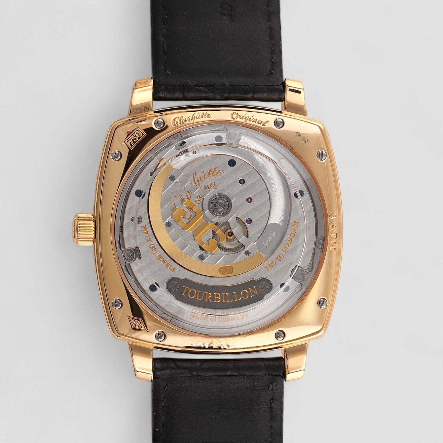 Senator Sixties Square Tourbillon