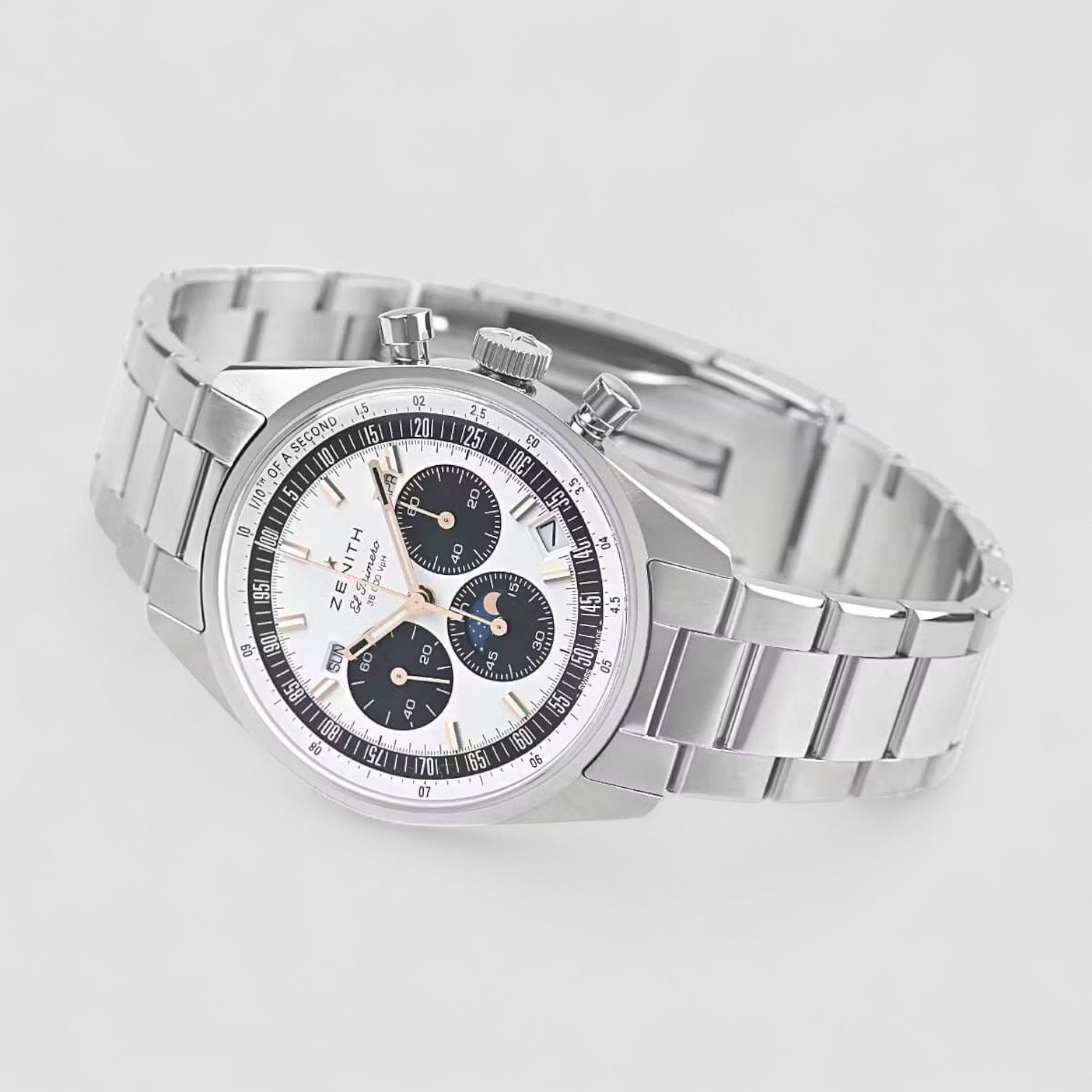 Chronomaster Original Triple Calendar Automatic Silver Dial Men's Watch