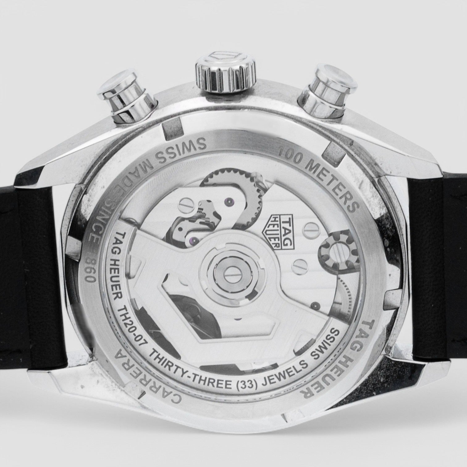 Carrera Glassbox Chronograph Green