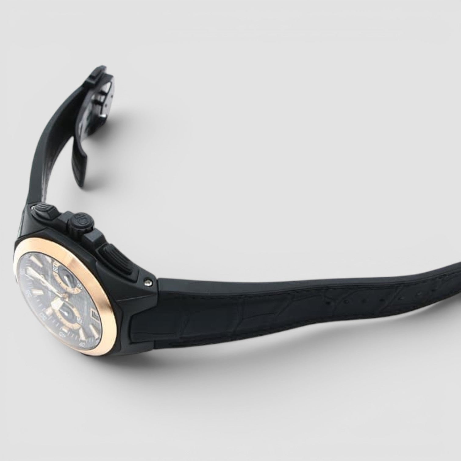 Chrono Hawk Hollywoodland 44mm Ceramic & Rose Gold
