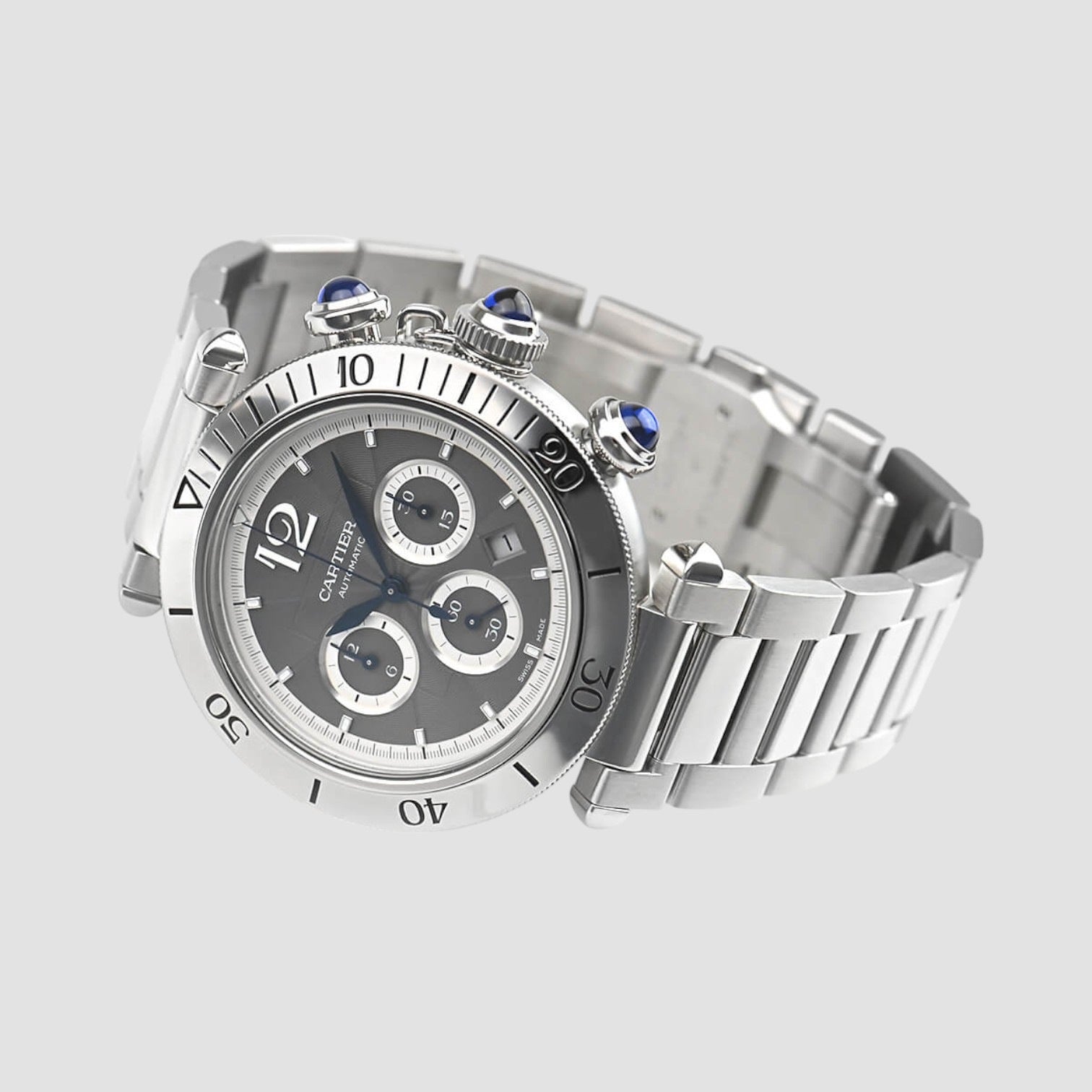 Pasha Chronograph Stainless