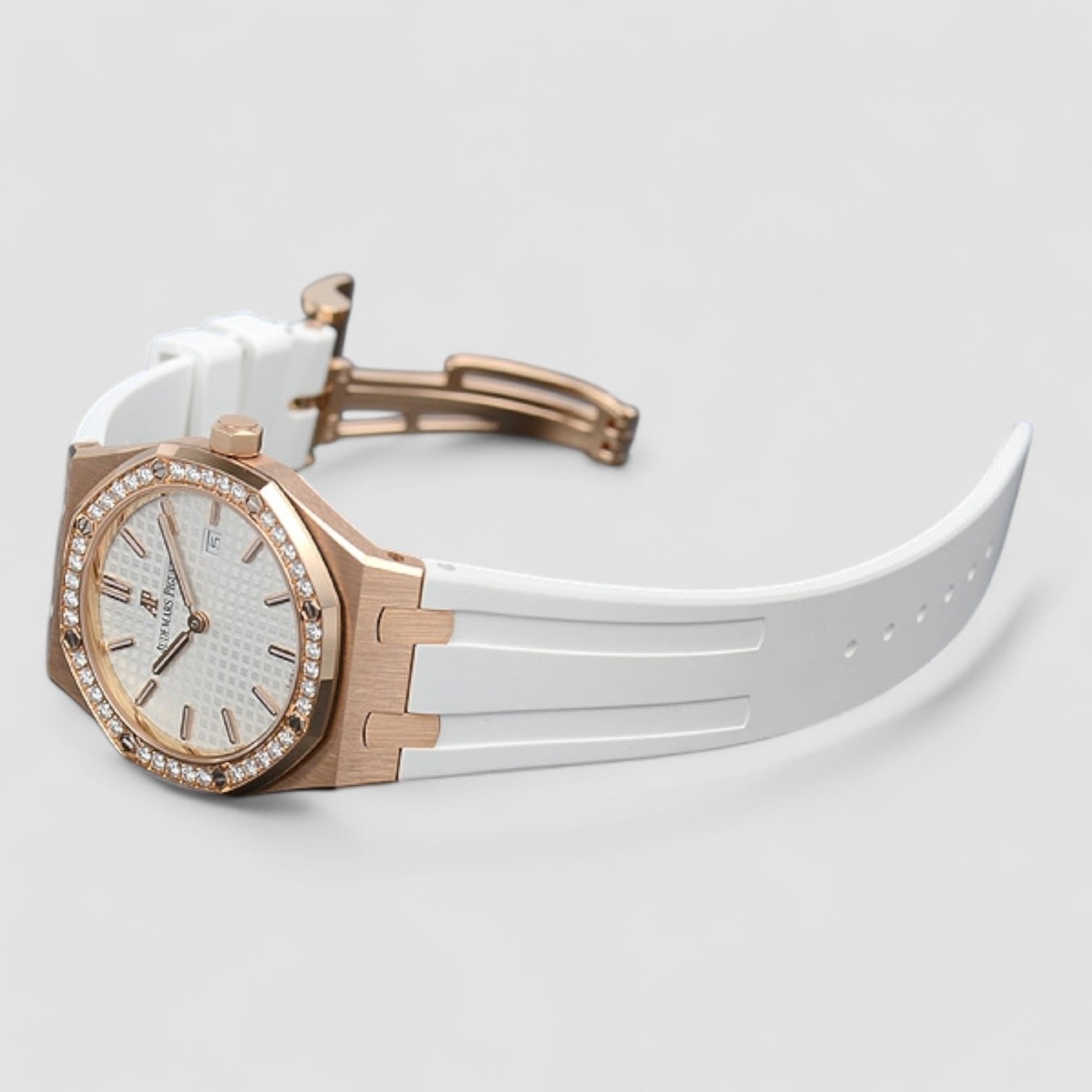 Royal Oak Ladies Quartz Rose Gold