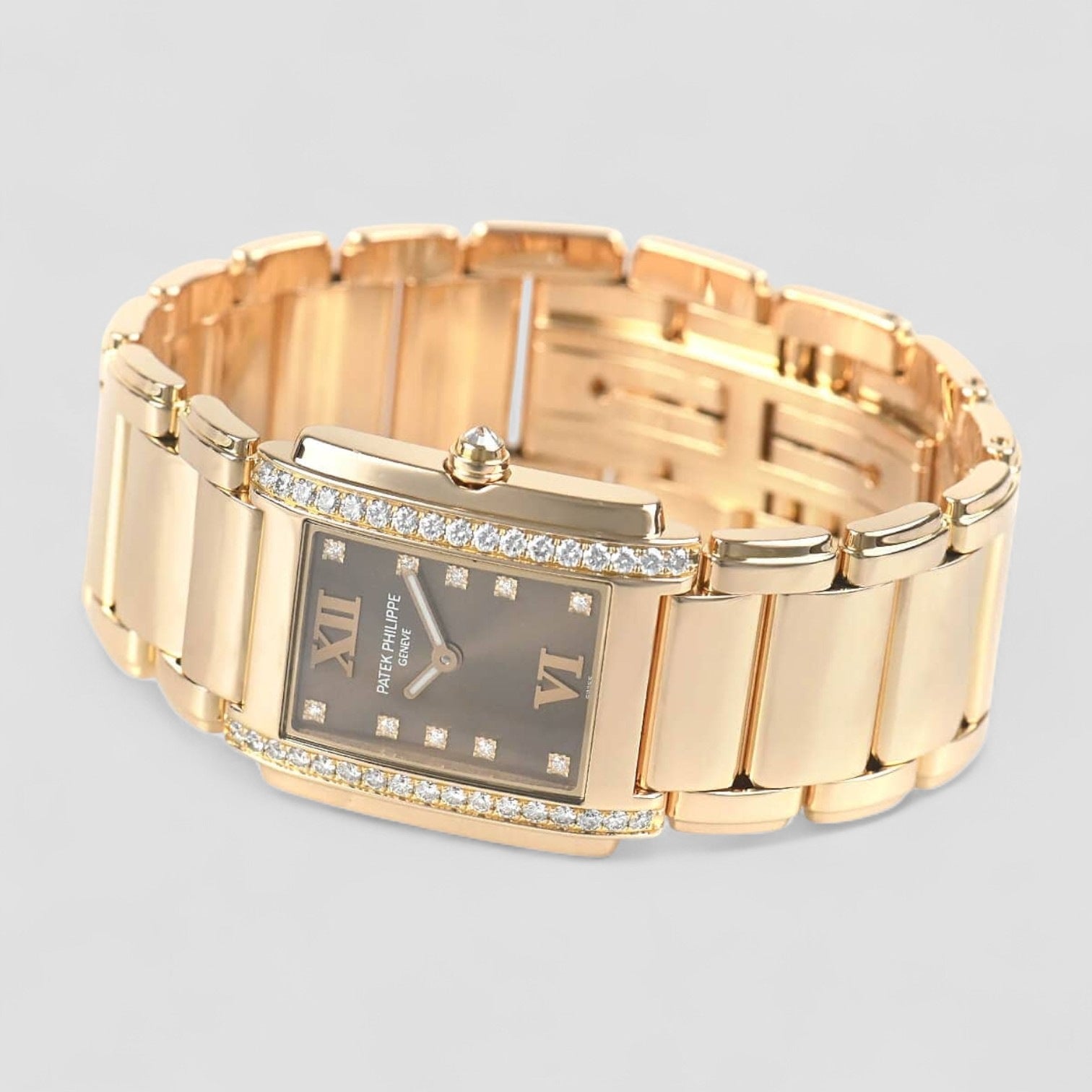 Twenty-4 Diamond 18k Rose Gold Ladies Watch