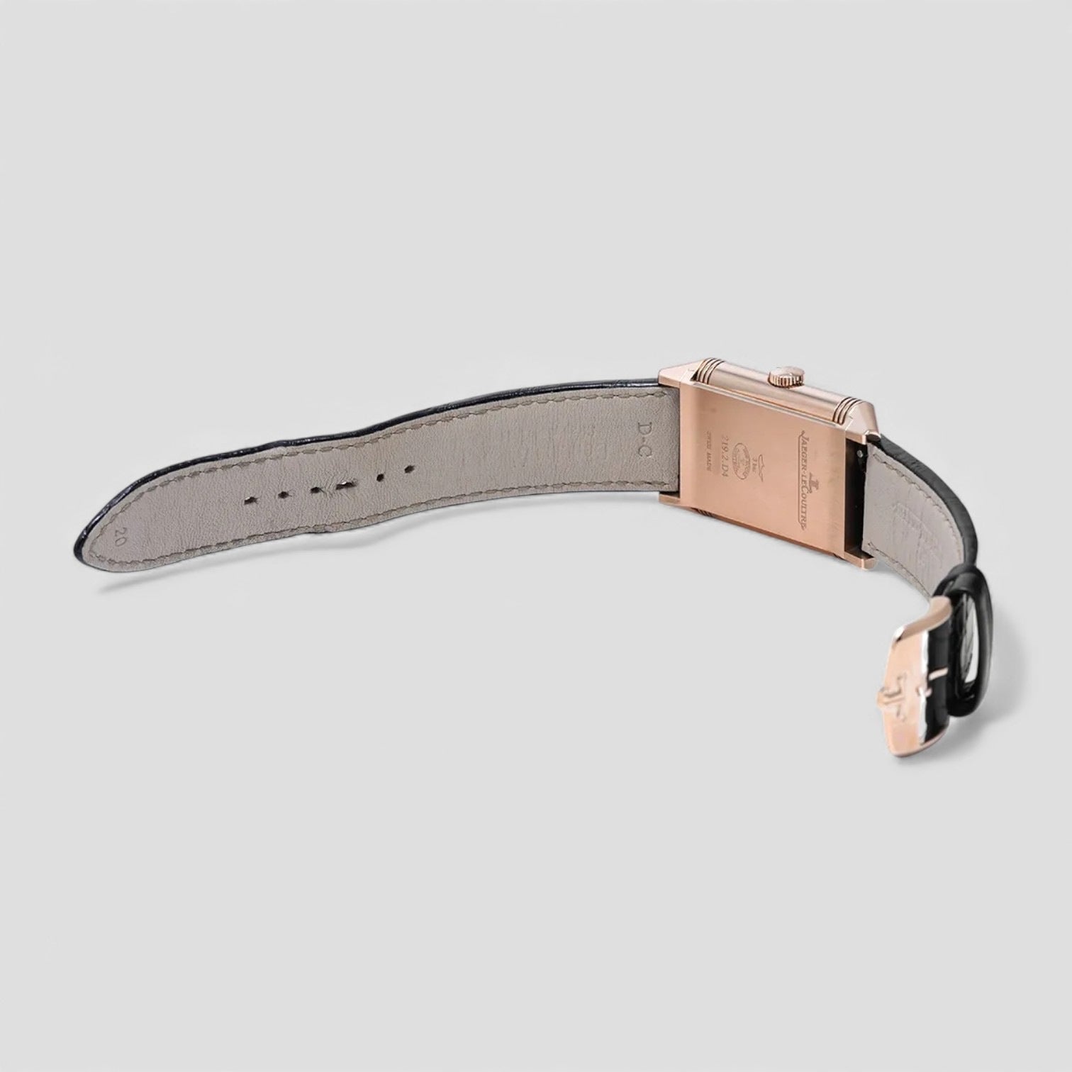 Reverso Tribute Duoface Small Seconds Pink Gold