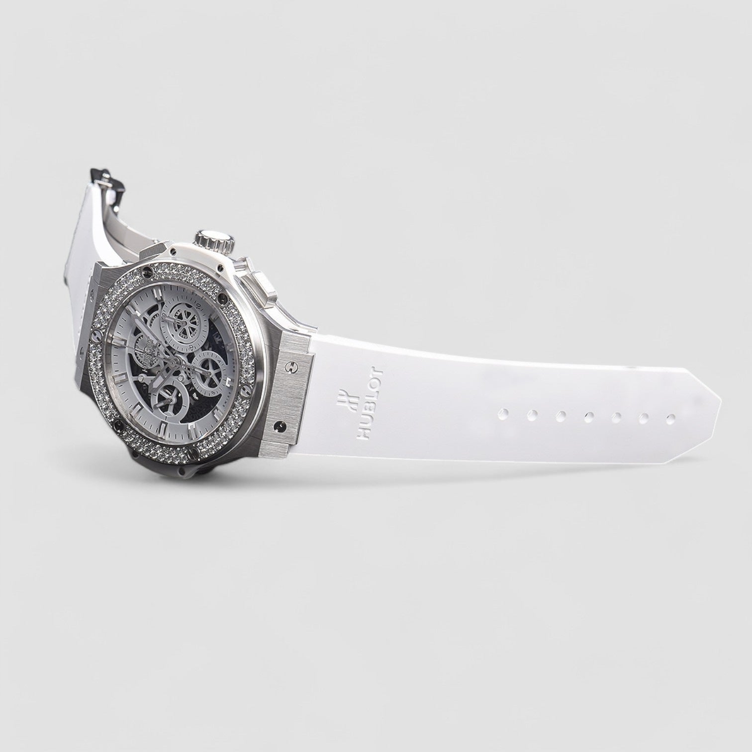 Big Bang Aero Bang All White Diamond Men's Watch