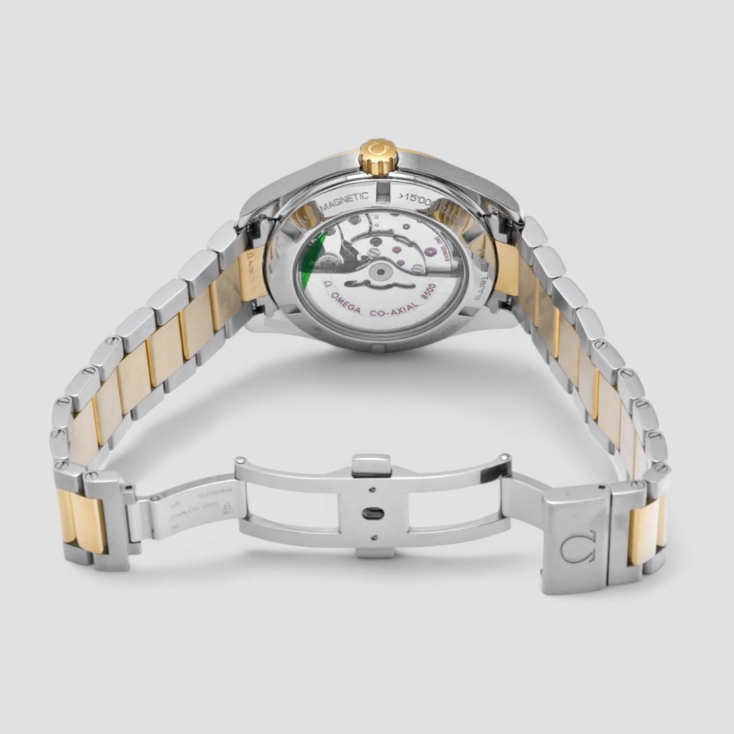 Seamaster Aqua Terra Steel Yellow Gold Watch