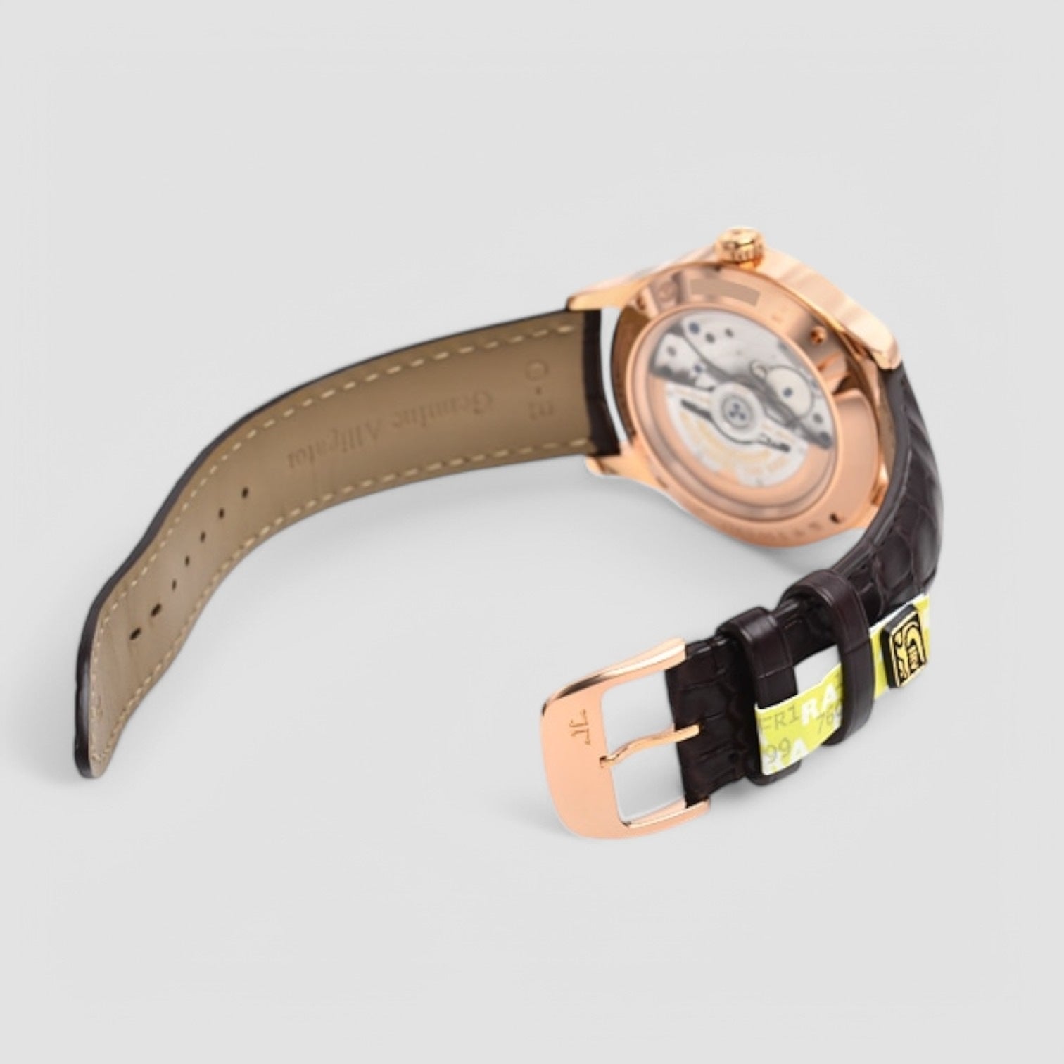 Master Hometime Silvered Dial Men's Watch
