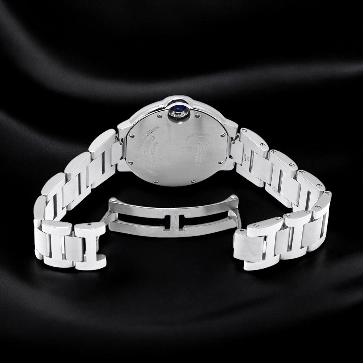 33 Mm Midsize Diamonds Automatic Ballon Bleu