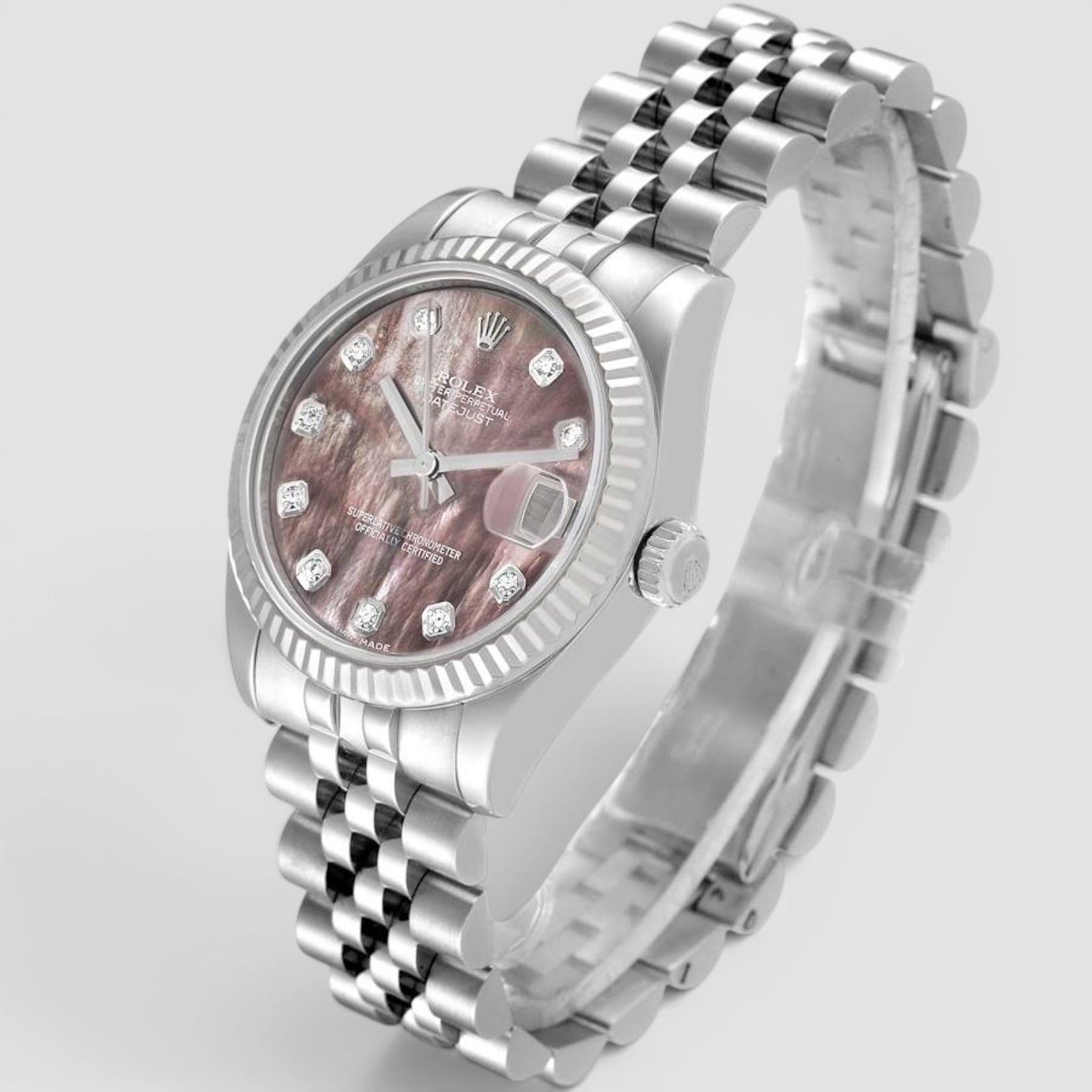 Datejust 31 Dark Tahiti MOP dial diamond jubilee