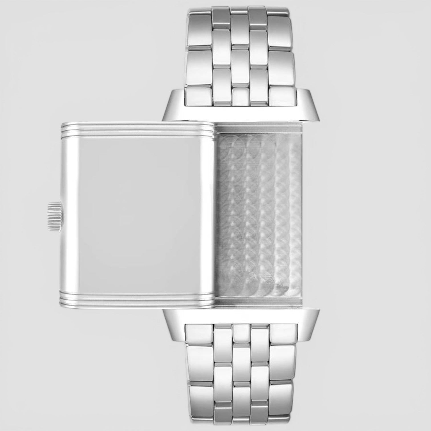 Grande Reverso Date Steel Mens Watch