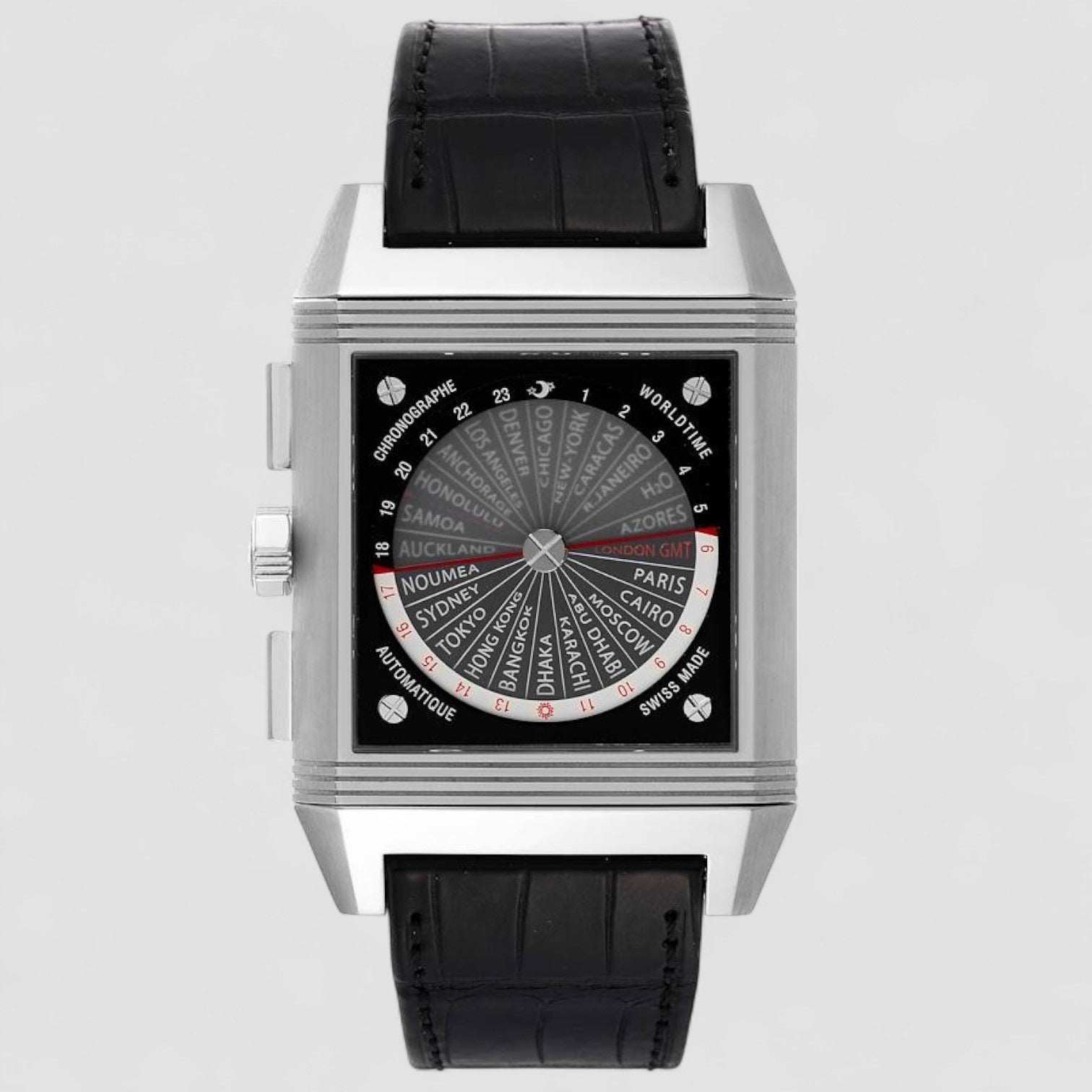 Reverso Squadra Worldtime Chronograph SS