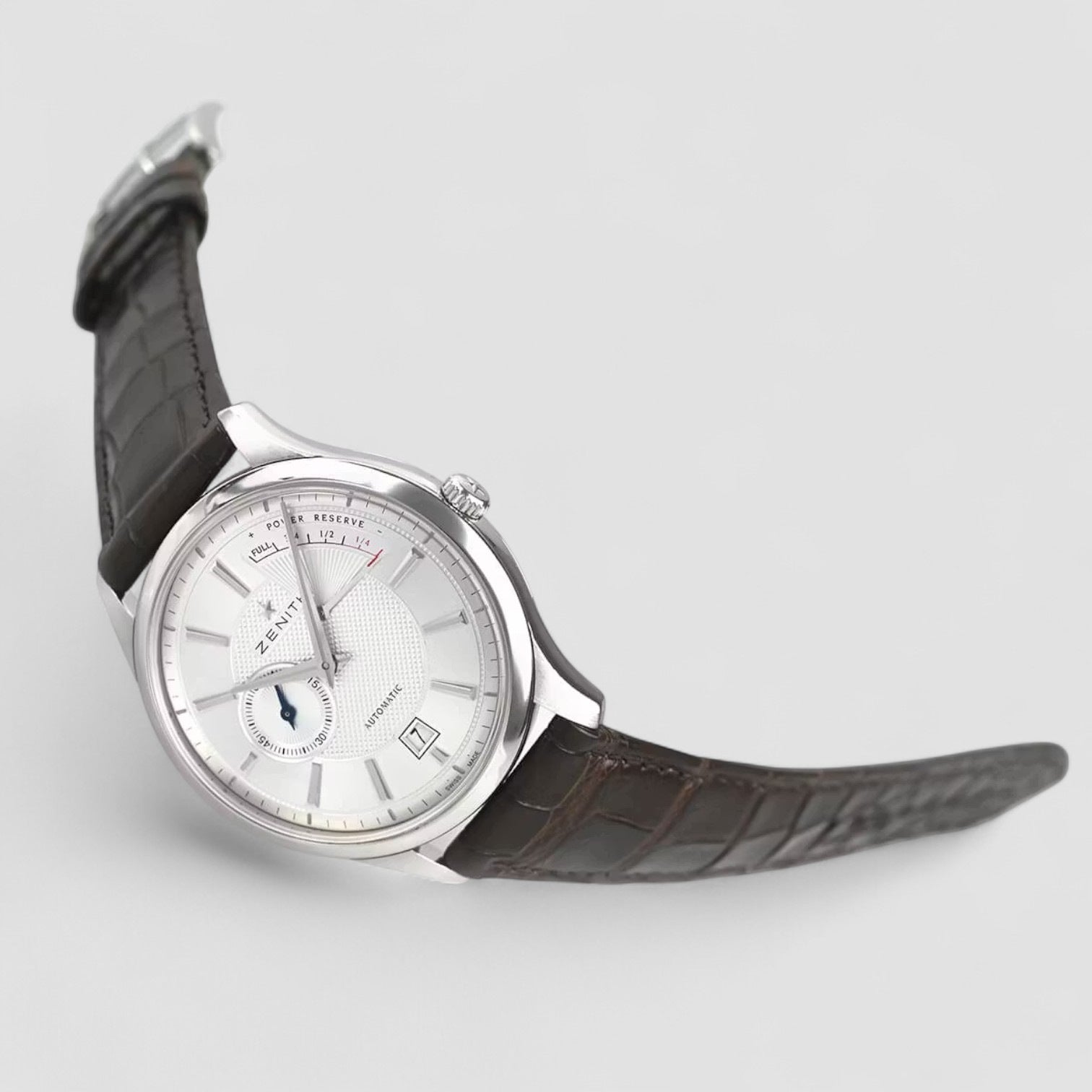 Captain Power Reserve SS Silver Dial