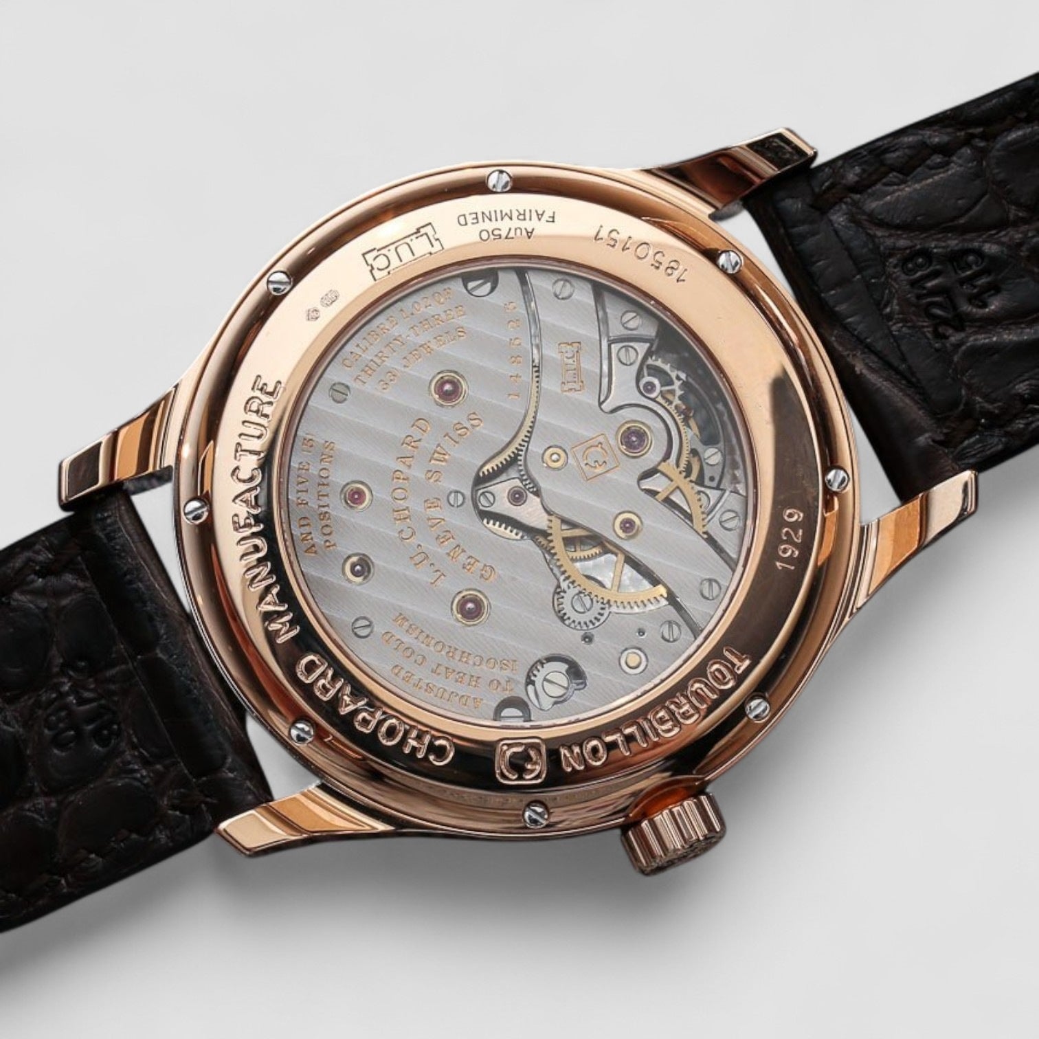 Triple Certification Tourbillon Men's Watch 43mm