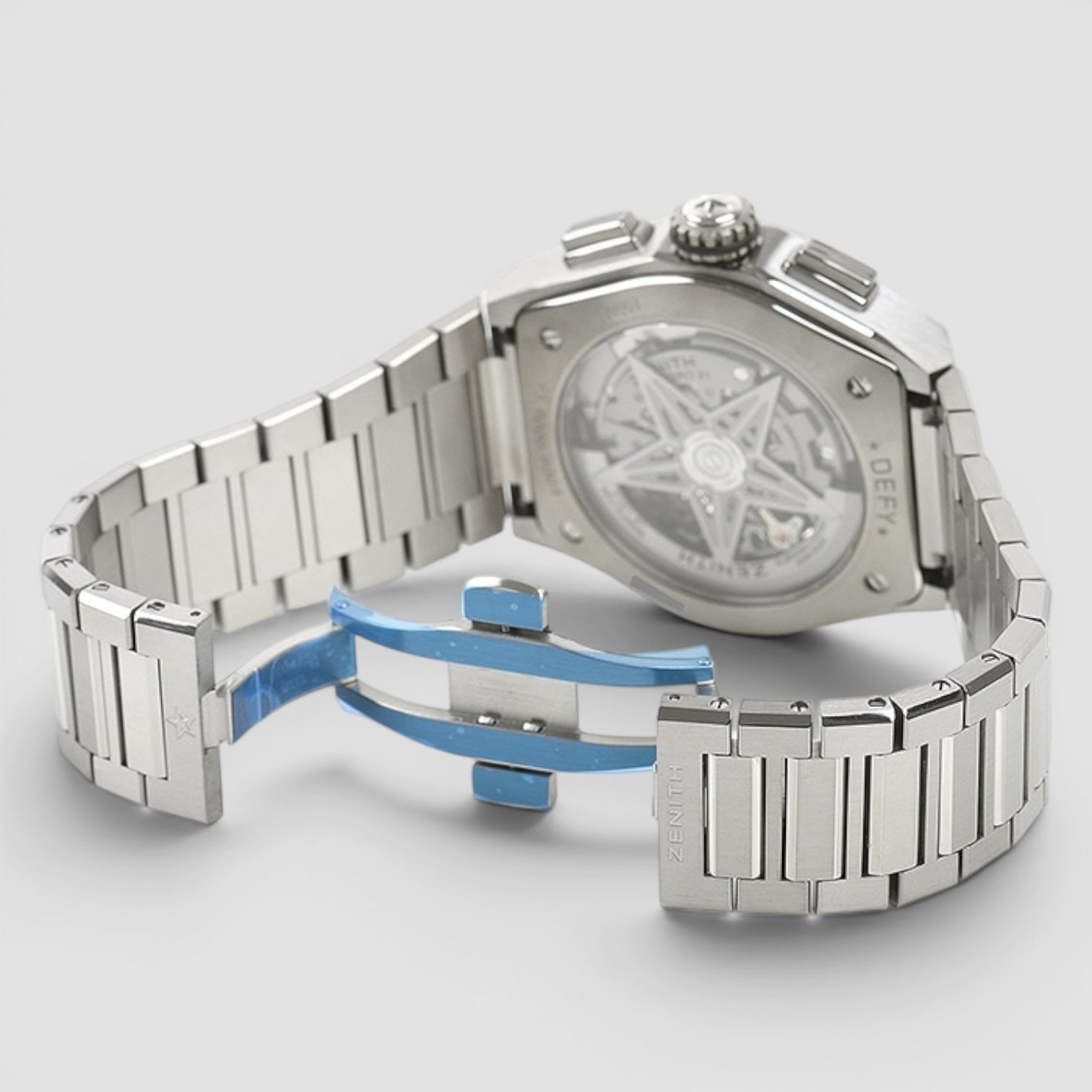 Defy El Primero 21 Chronograph 44mm Titanium Skeleton Dial