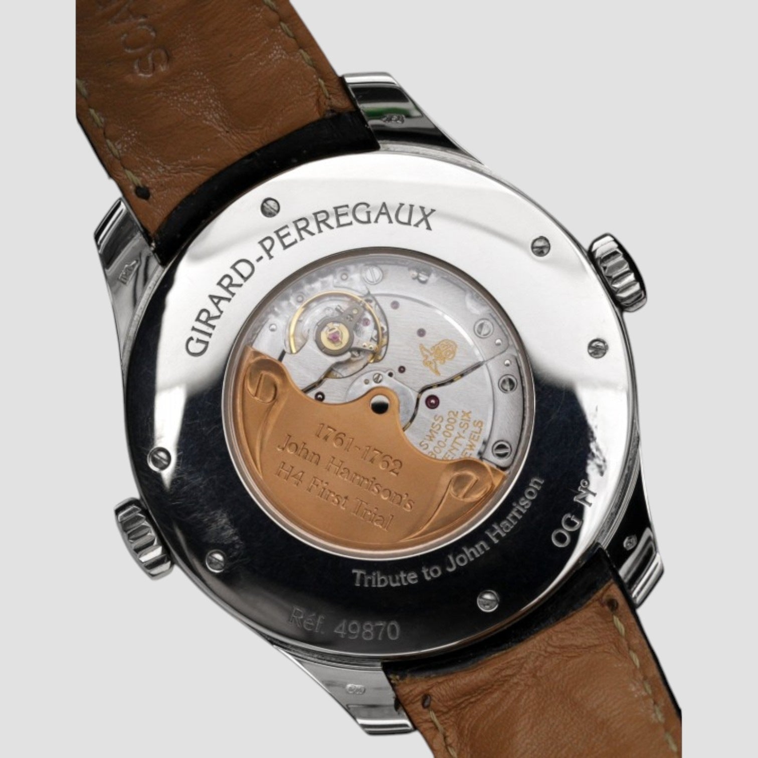 World Time Limited Edition John Harrison Email Grand Feu Champlevé