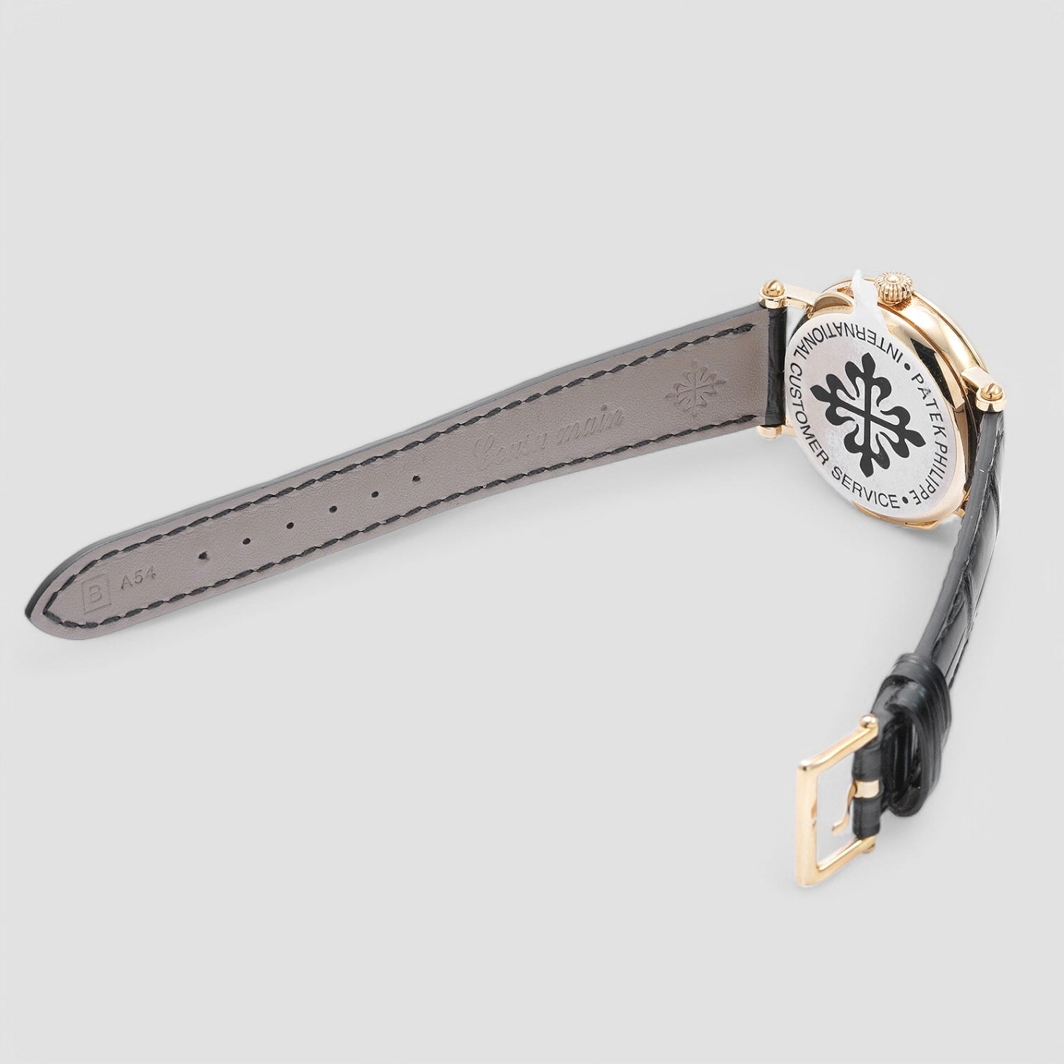 Calatrava Chronograph White Dial Men's Watch