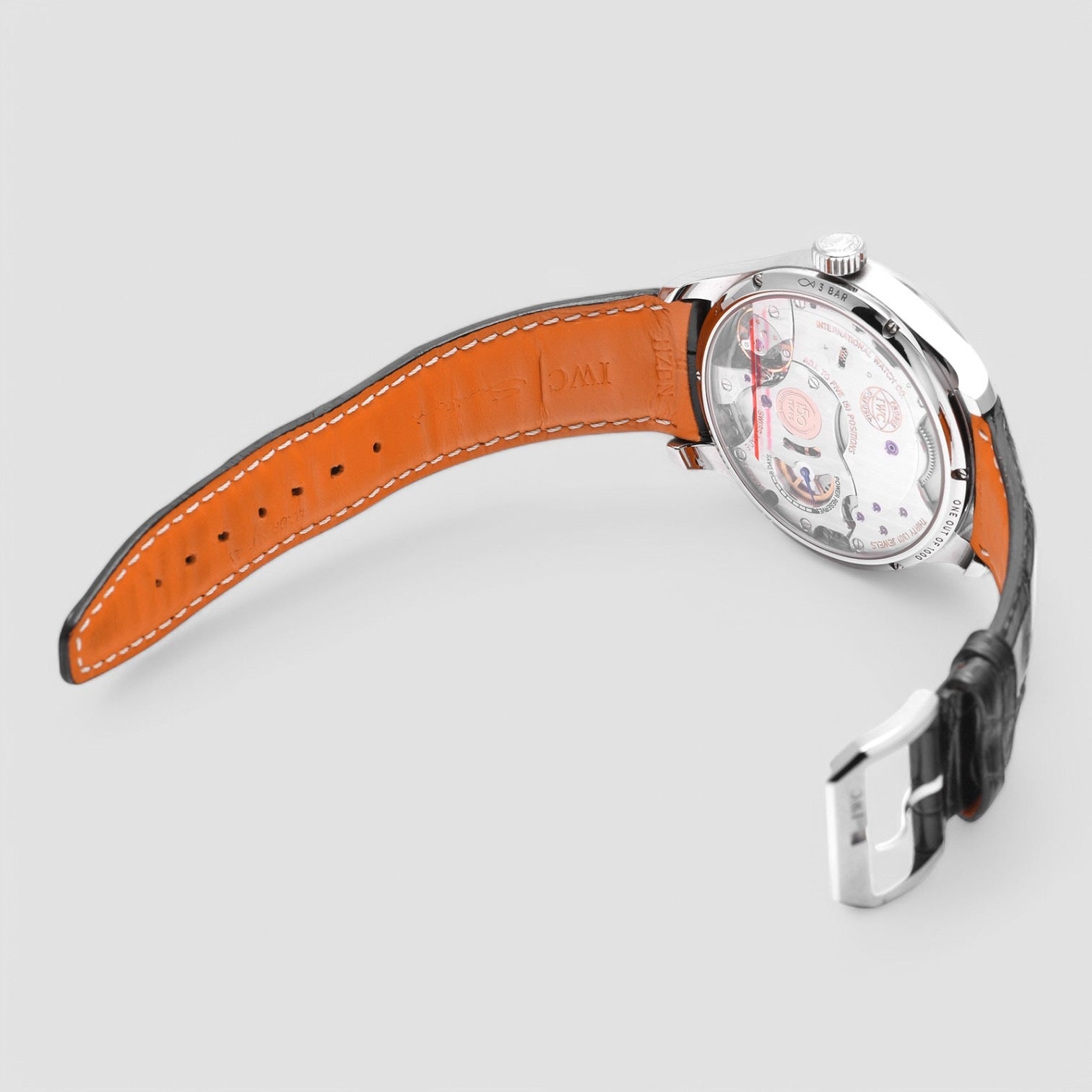Portuguse Hand Wound 8 Days Stainless Steel 150 Years