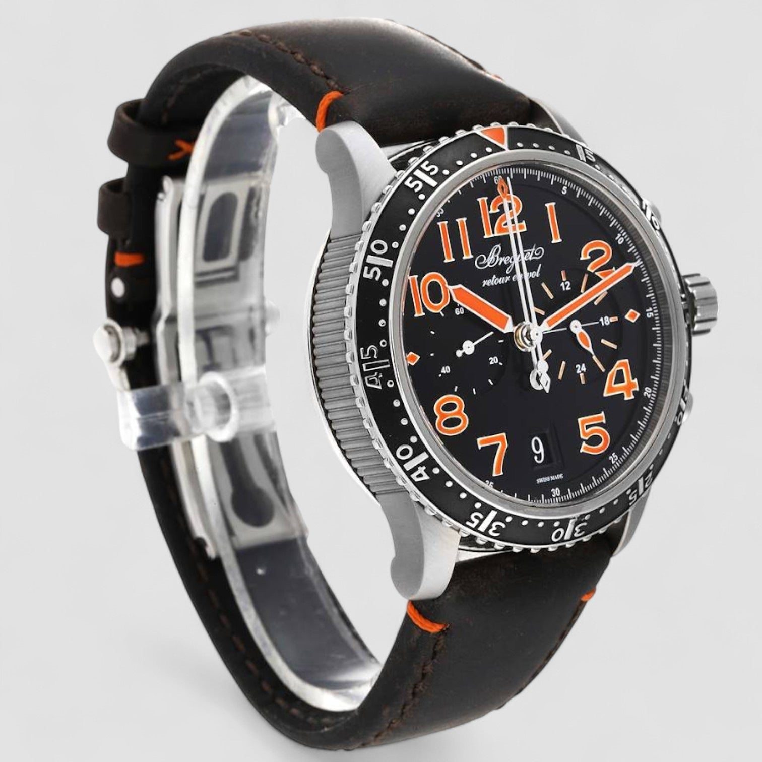 Type XXI Flyback LE Black Dial Titanium Mens Watch