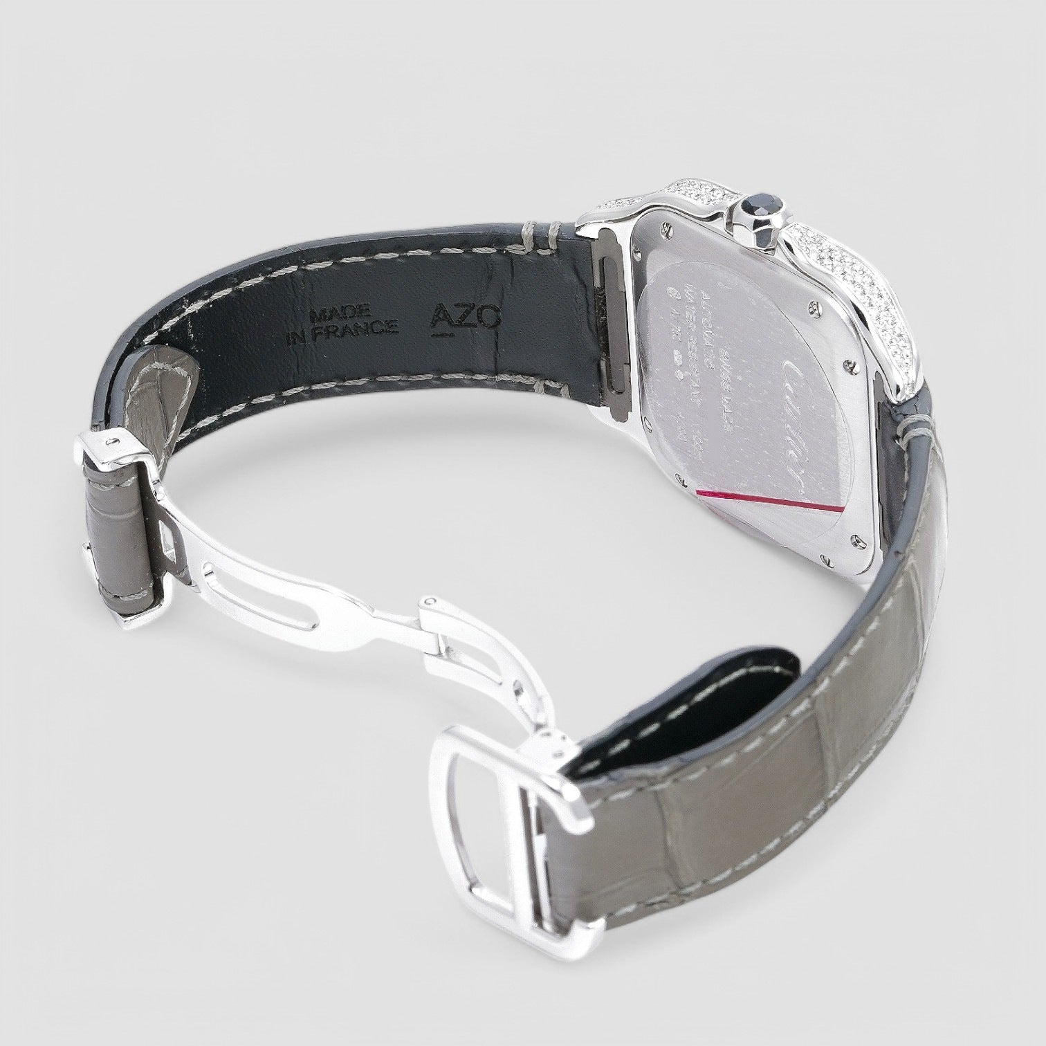 Santos Medium Grey Gold & Diamonds