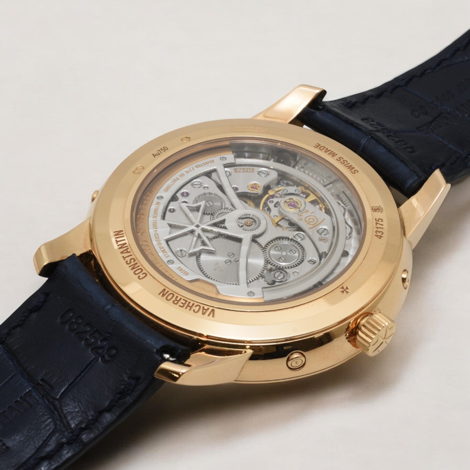 Patrimony Perpetual Calendar Rose Gold Blue Dial