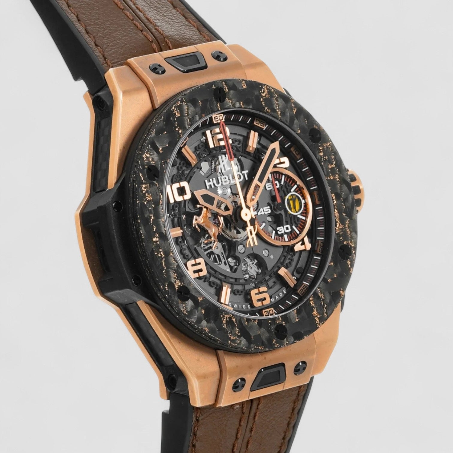 Big Bang Unico Ferrari King Gold Carbon - 45mm