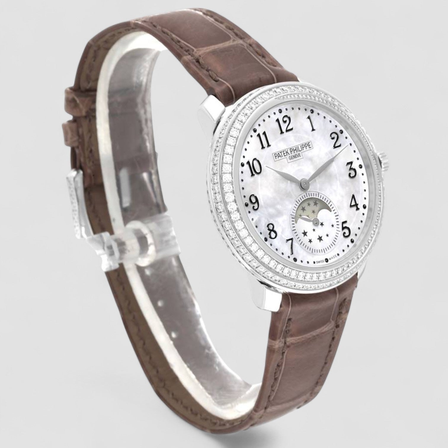 Complications White Gold MOP Diamond Ladies Watch