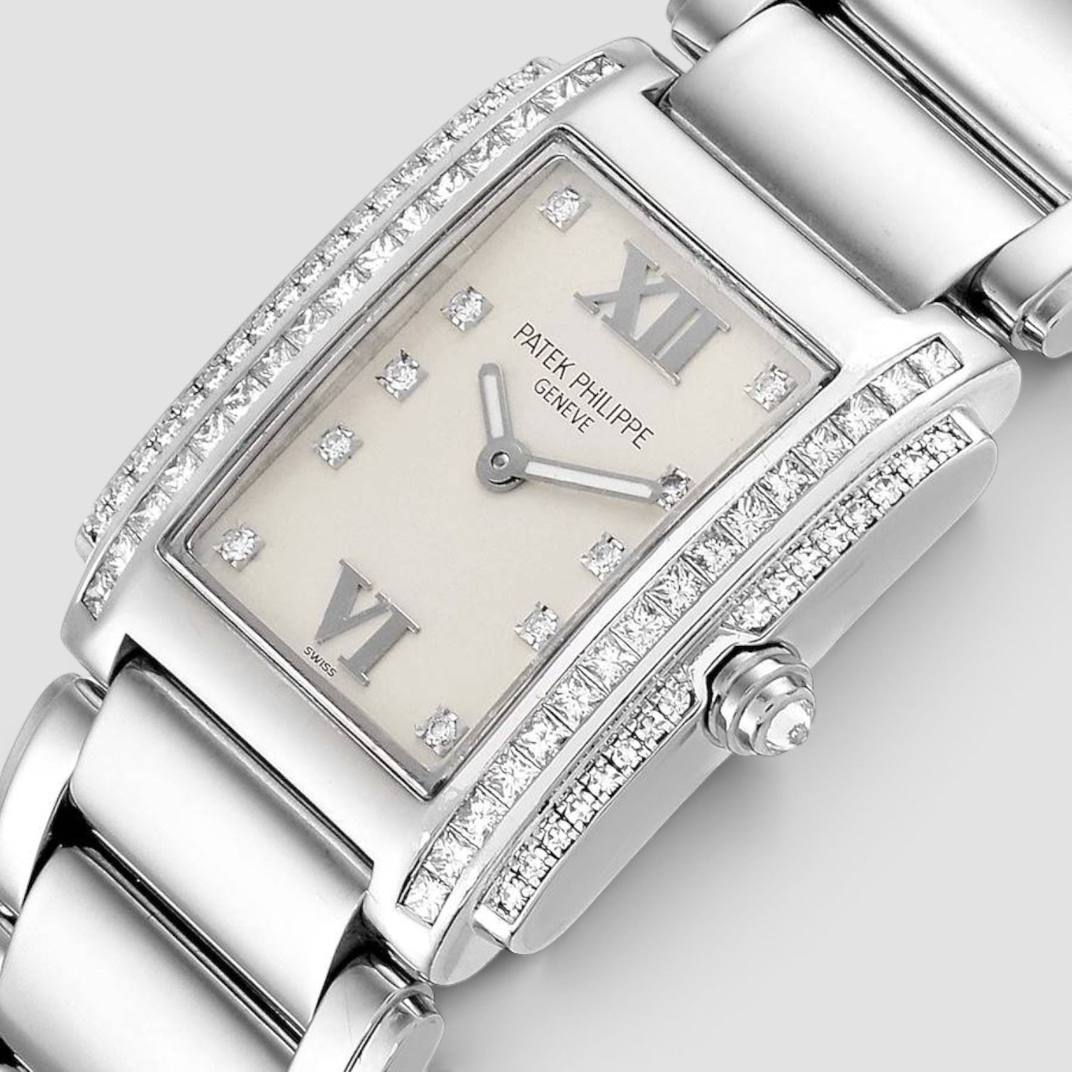 Twenty~4 White Gold Diamond Ladies Watch