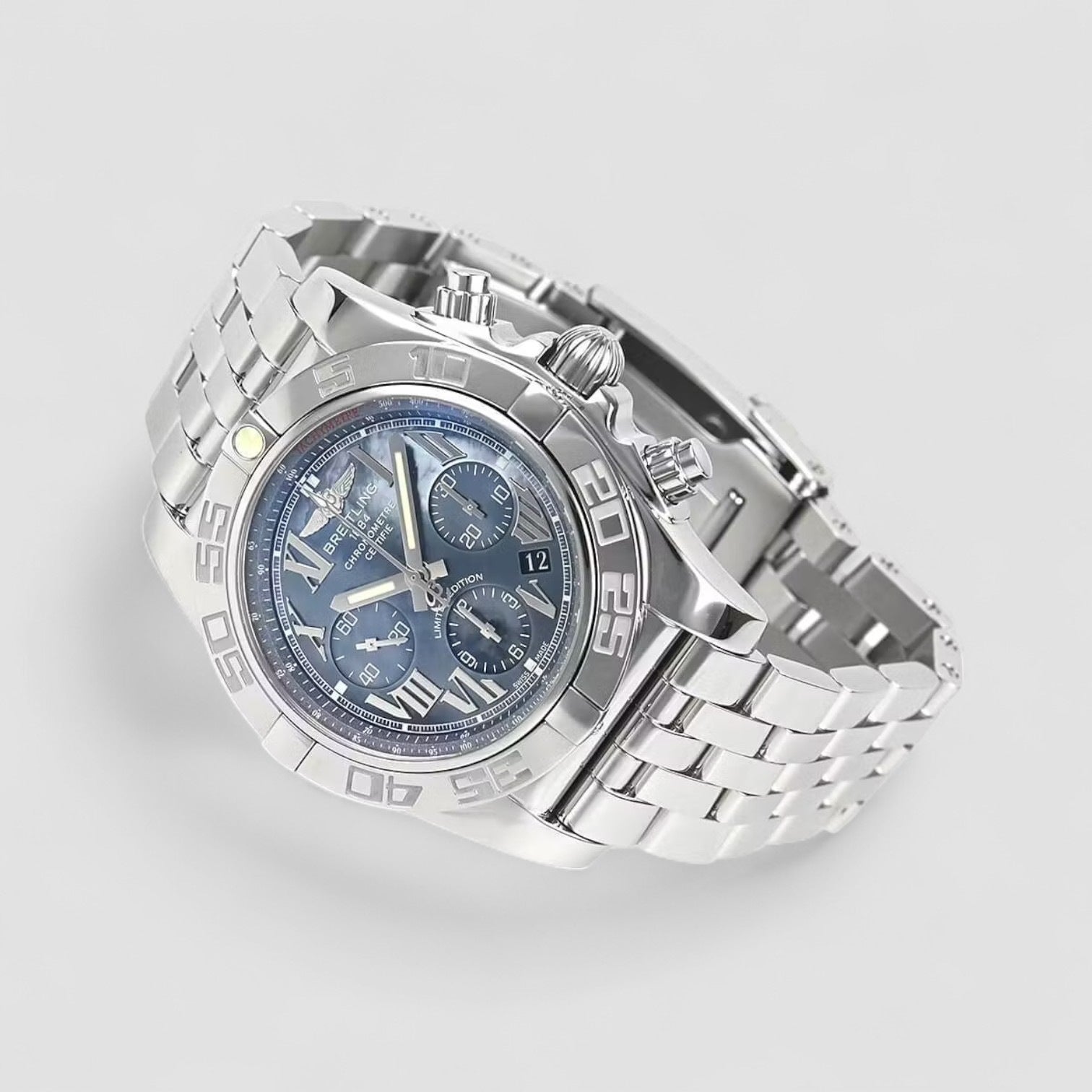 Chronomat 01 Mother of Pearl Steel Limited Edition
