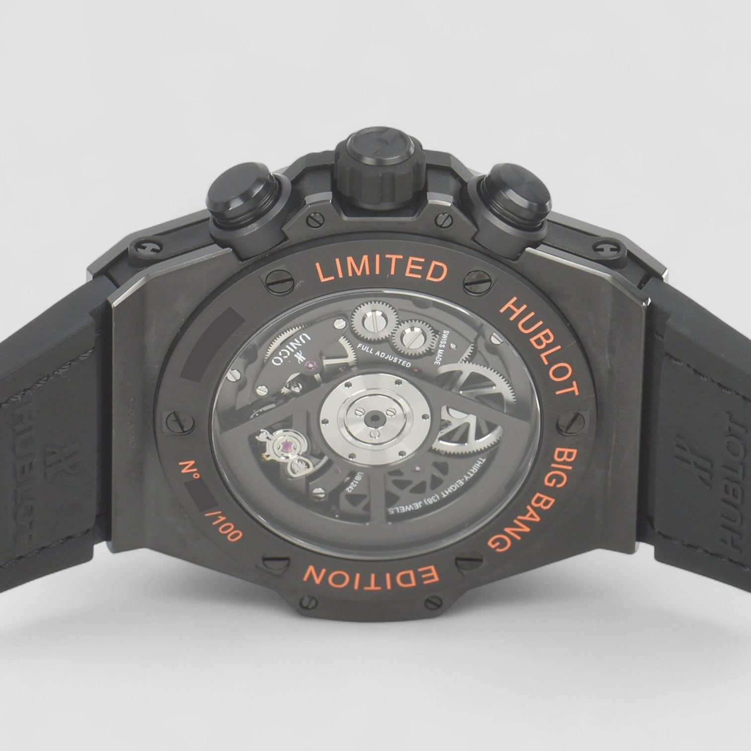 Big Bang Unico All Black Orange