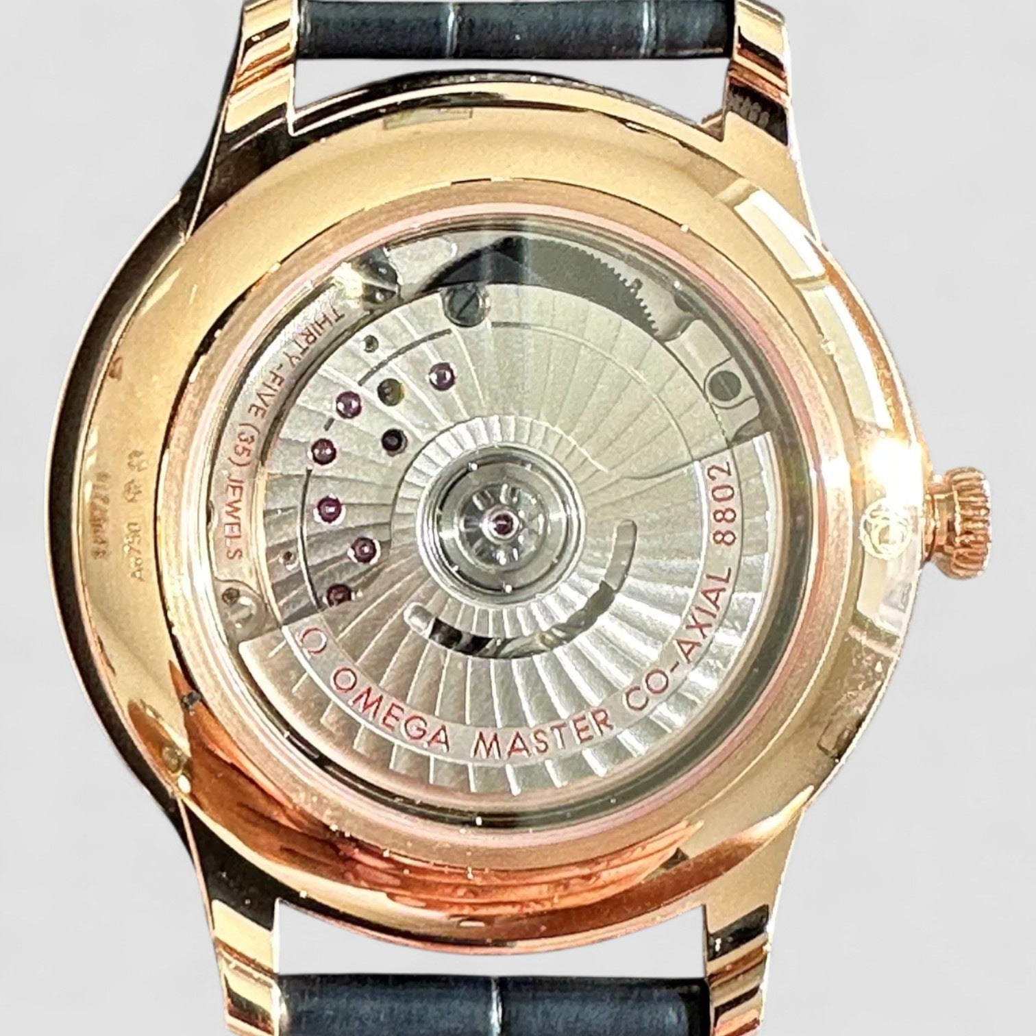De Ville Prestige COAXIAL Cadran Bleu 41 mm