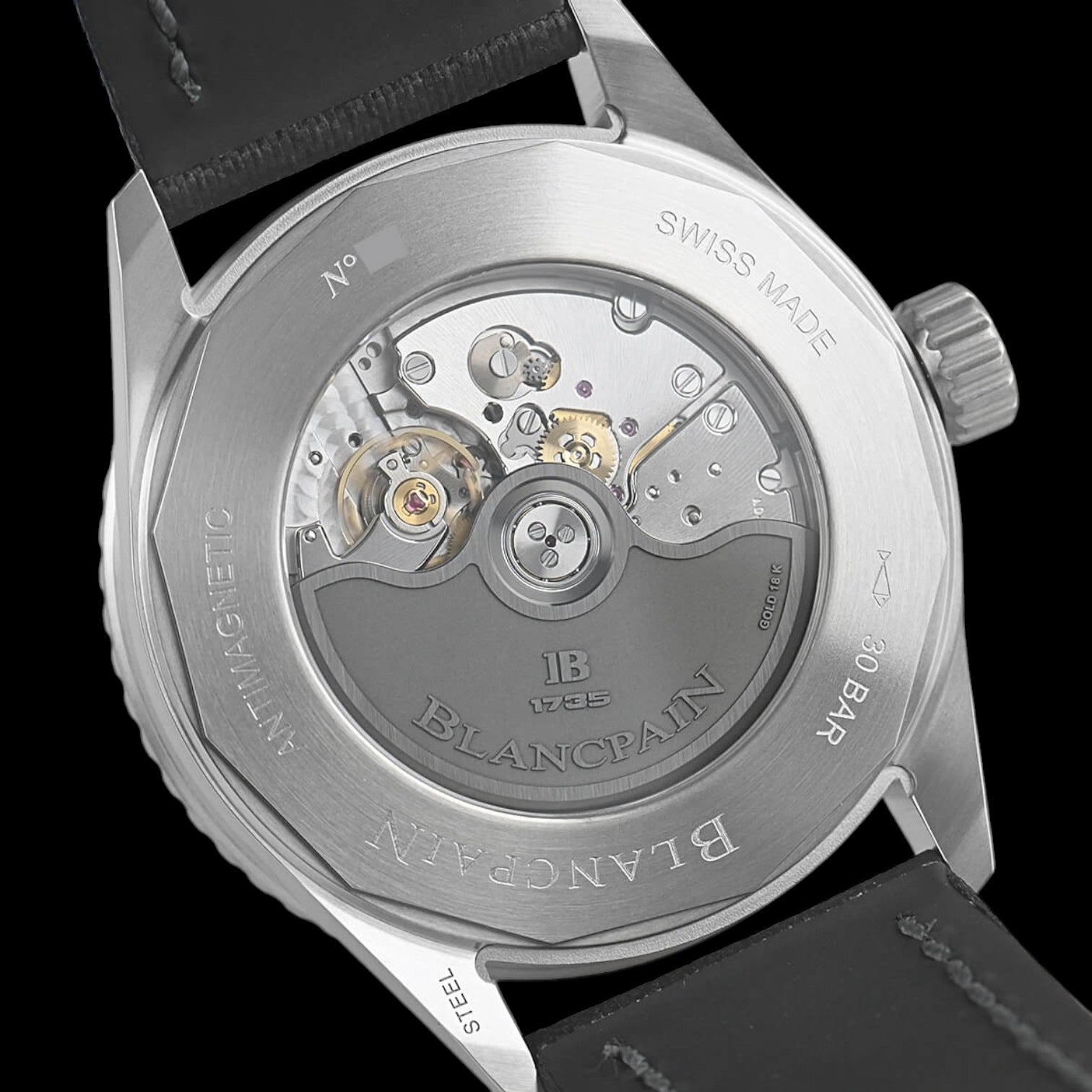Fifty Fathoms Bathyscaphe Annual Calender Automatic Meteor Grey Dial Men's Watch