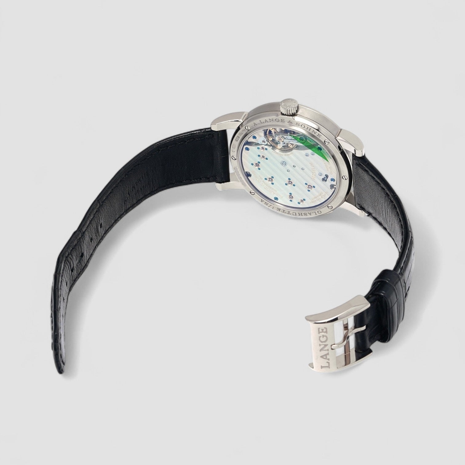 Lange 1 18K White Gold Silver Dial