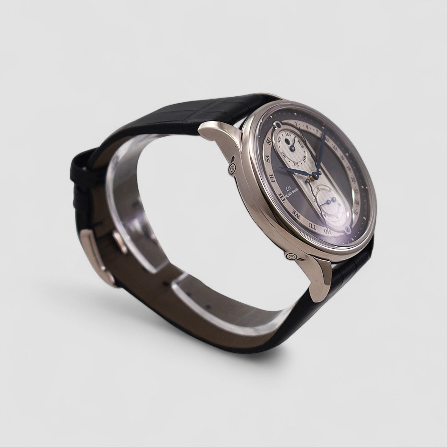 Quantieme Perpetual White Gold Opaline Slate Grey Dial