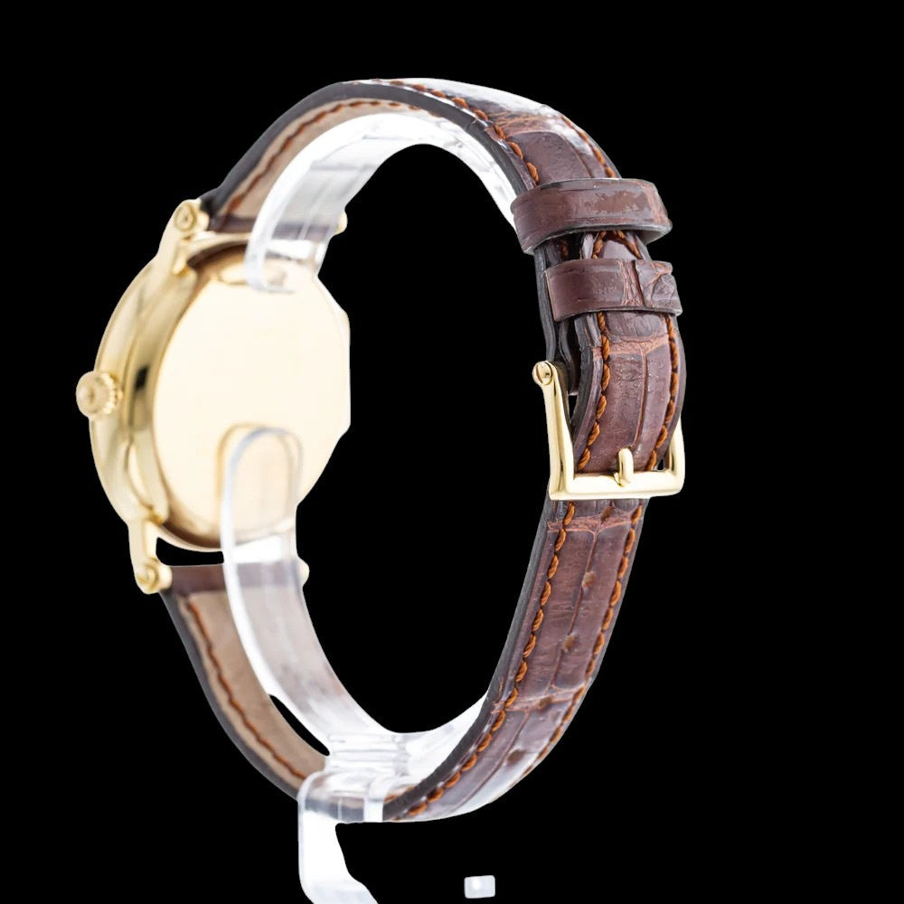Calatrava Officers Case 18K Yellow Gold