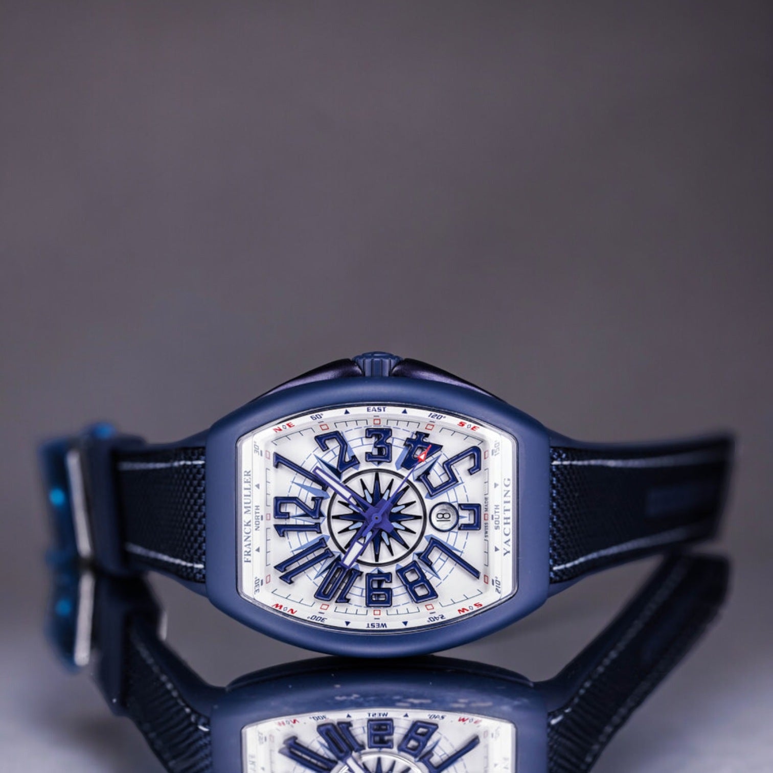 Vanguard YACHTING BLUE CERAMIC WHITE DIAL