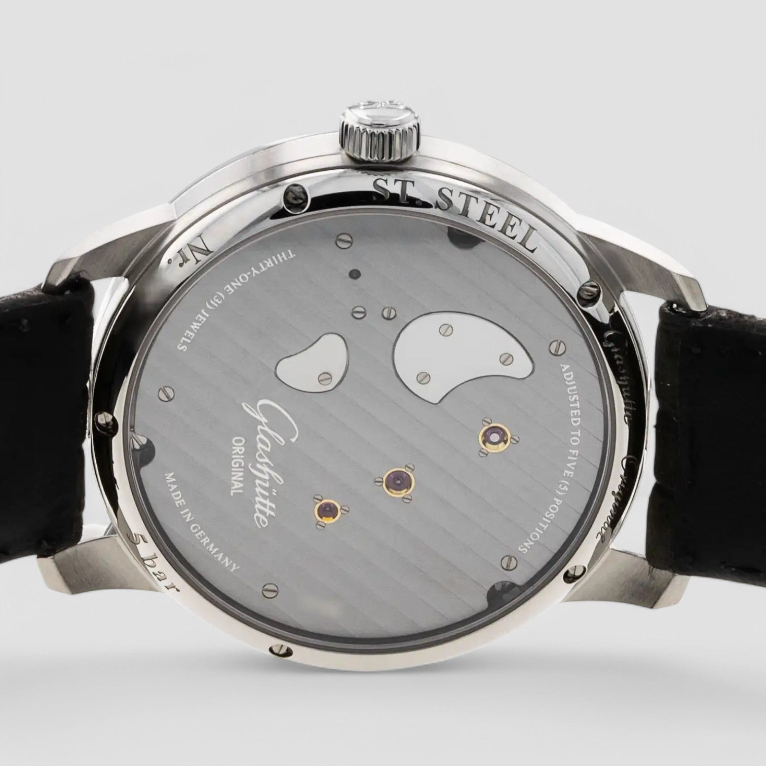 Panoinverse XL Steel / Grey Dial