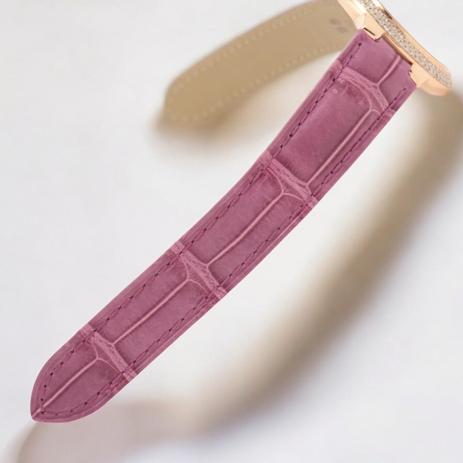 Ballon Bleu - Diamond Bezel Rose Gold Silver Dial 33 mm