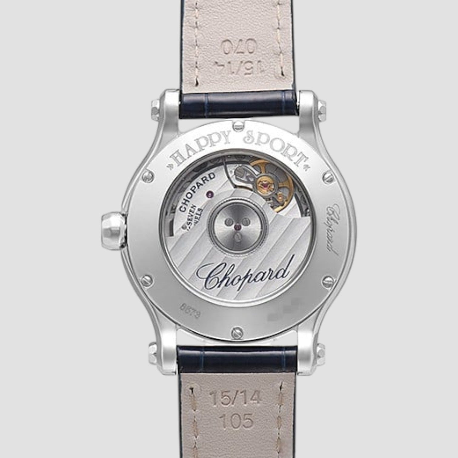 Happy Sport Automatic Chronometer Blue Dial Ladies Watch