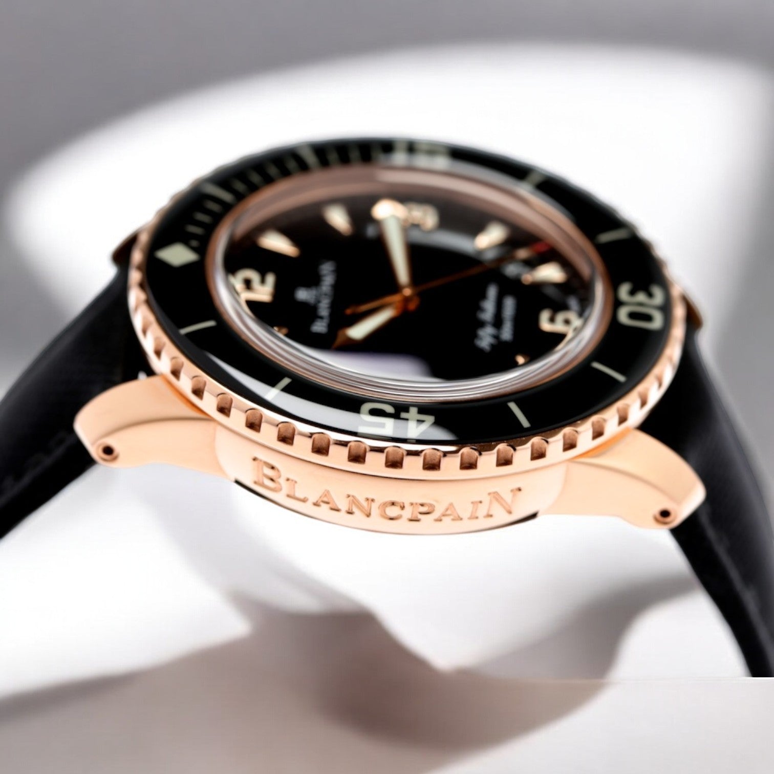 Fifty Fathoms 18K Rose Gold / Kevlar