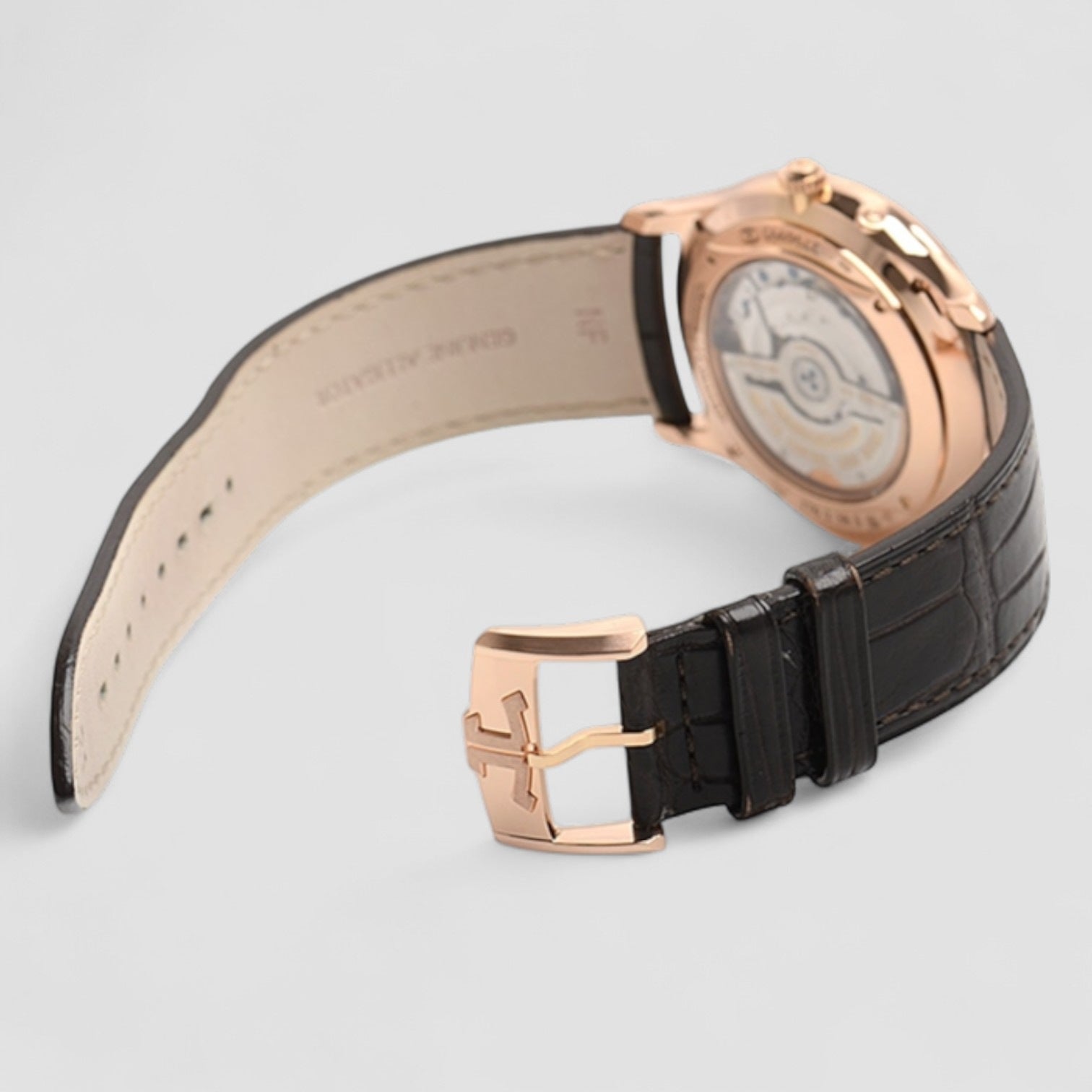 Master Ultra Thin Réserve De Marche 18K Rose Gold