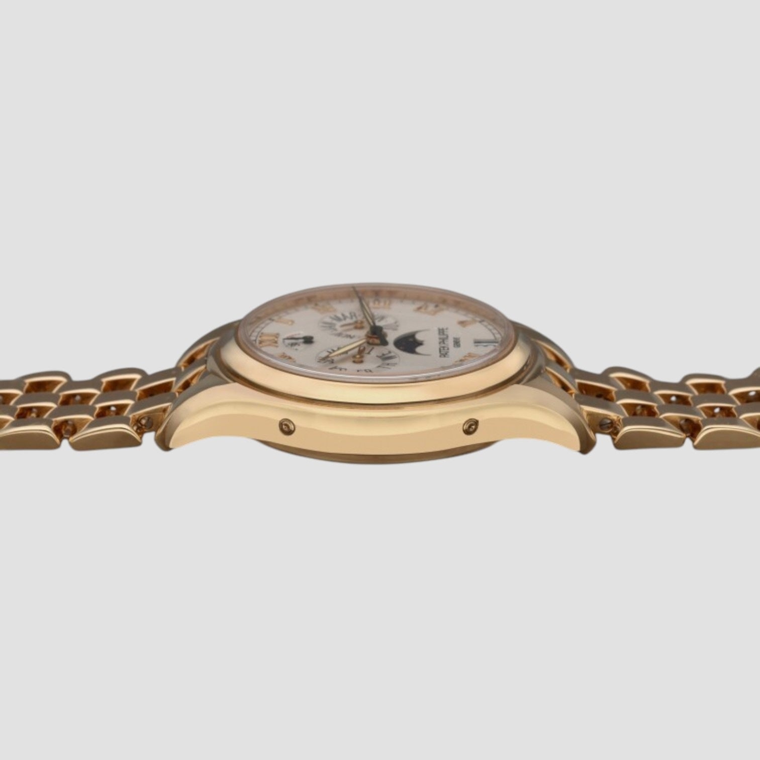 Annual Calendar Moonphase 18K Rose Gold / Bracelet