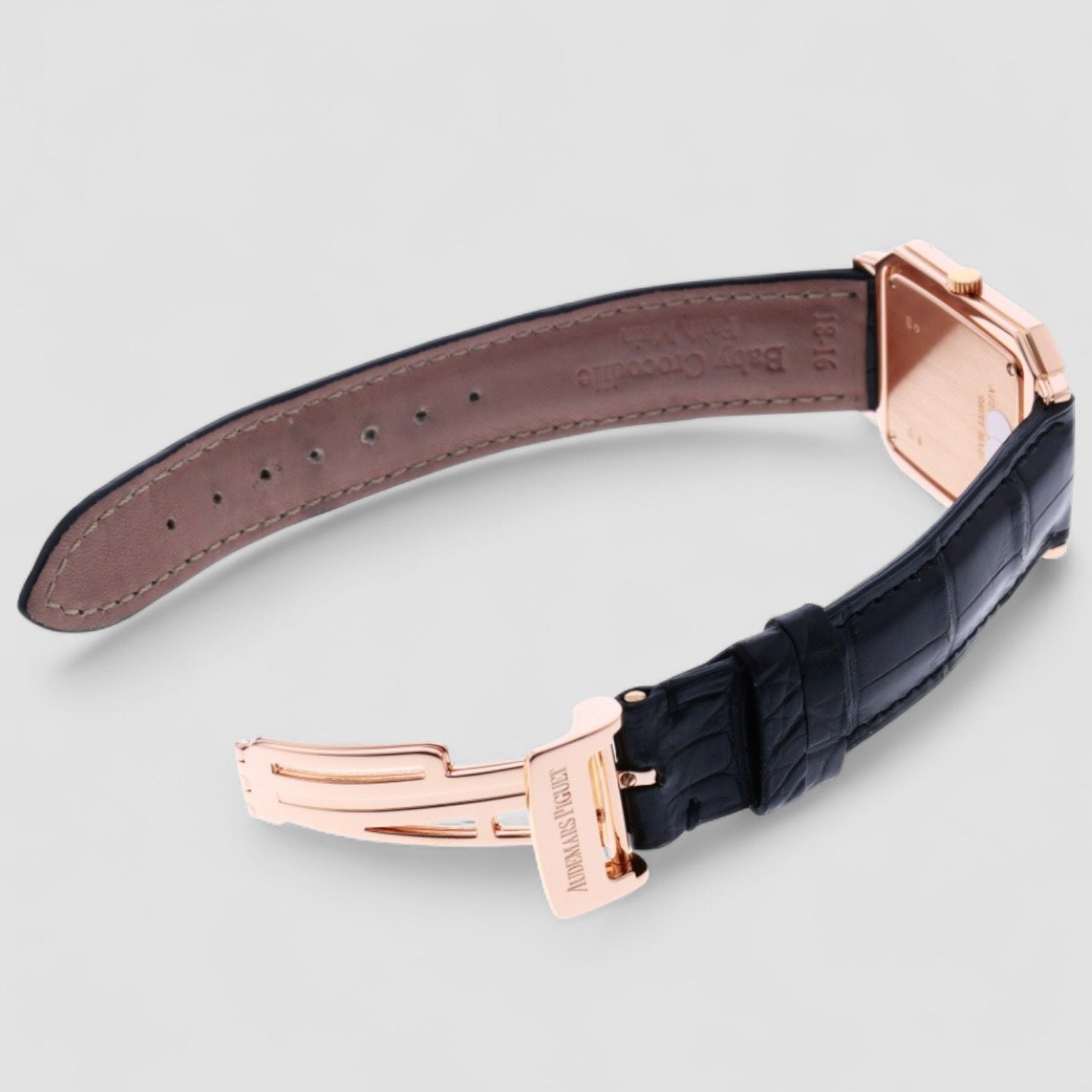 Rose Gold Diamonds Cream Dial Watch 29mm