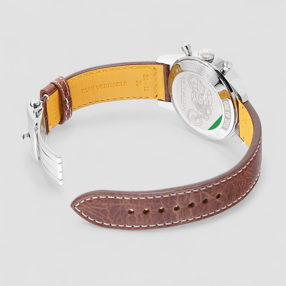 Top Time Chronograph Automatic White Dial