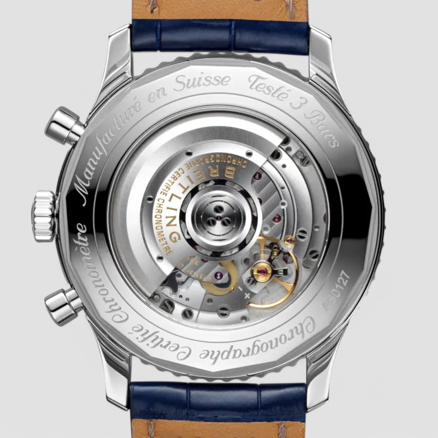 Navitimer 1 Chronograph Automatic Chronometer Auora Blue Dial Men's Watch