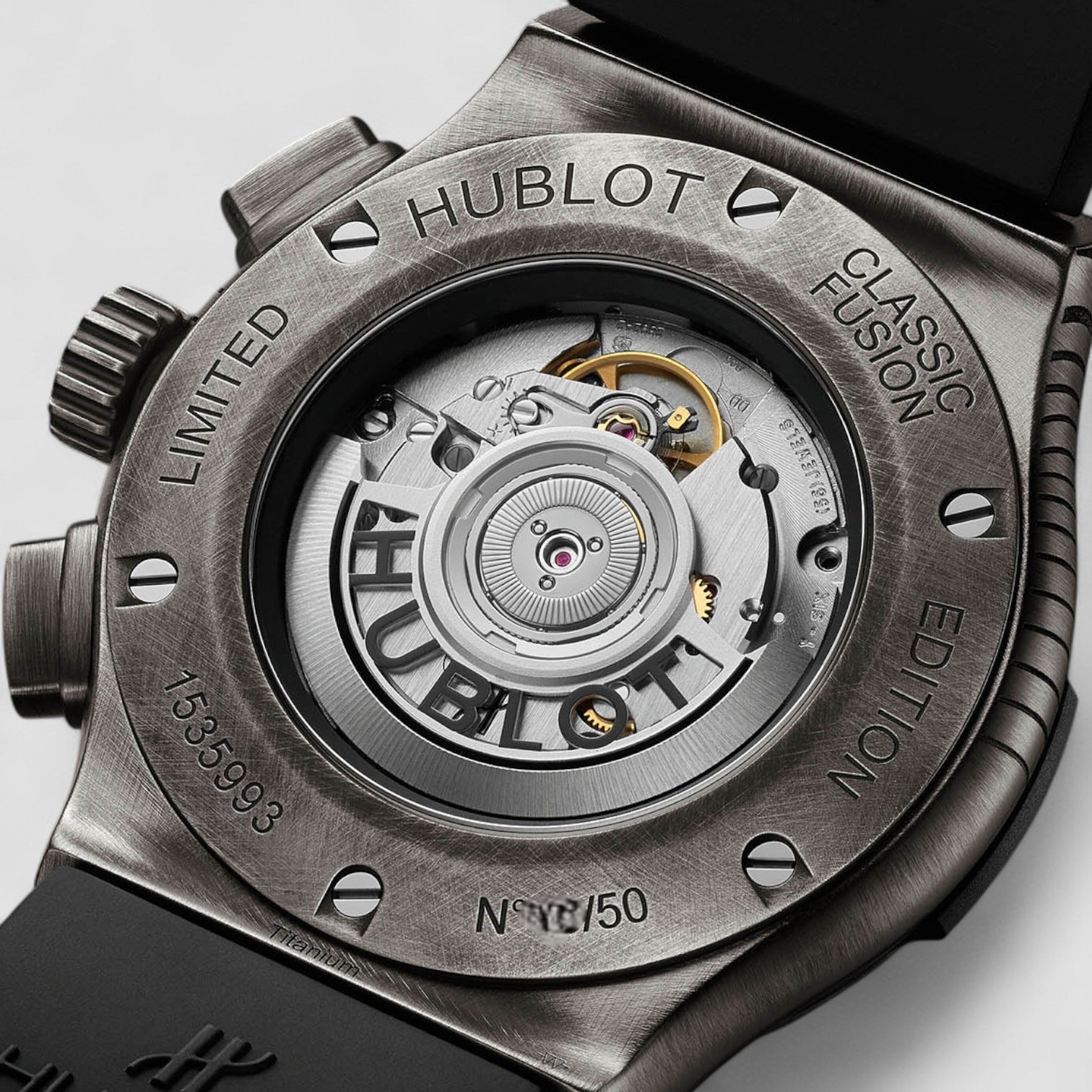 Classic Fusion "Shepard Fairey" Titanium Silver Dial 45mm