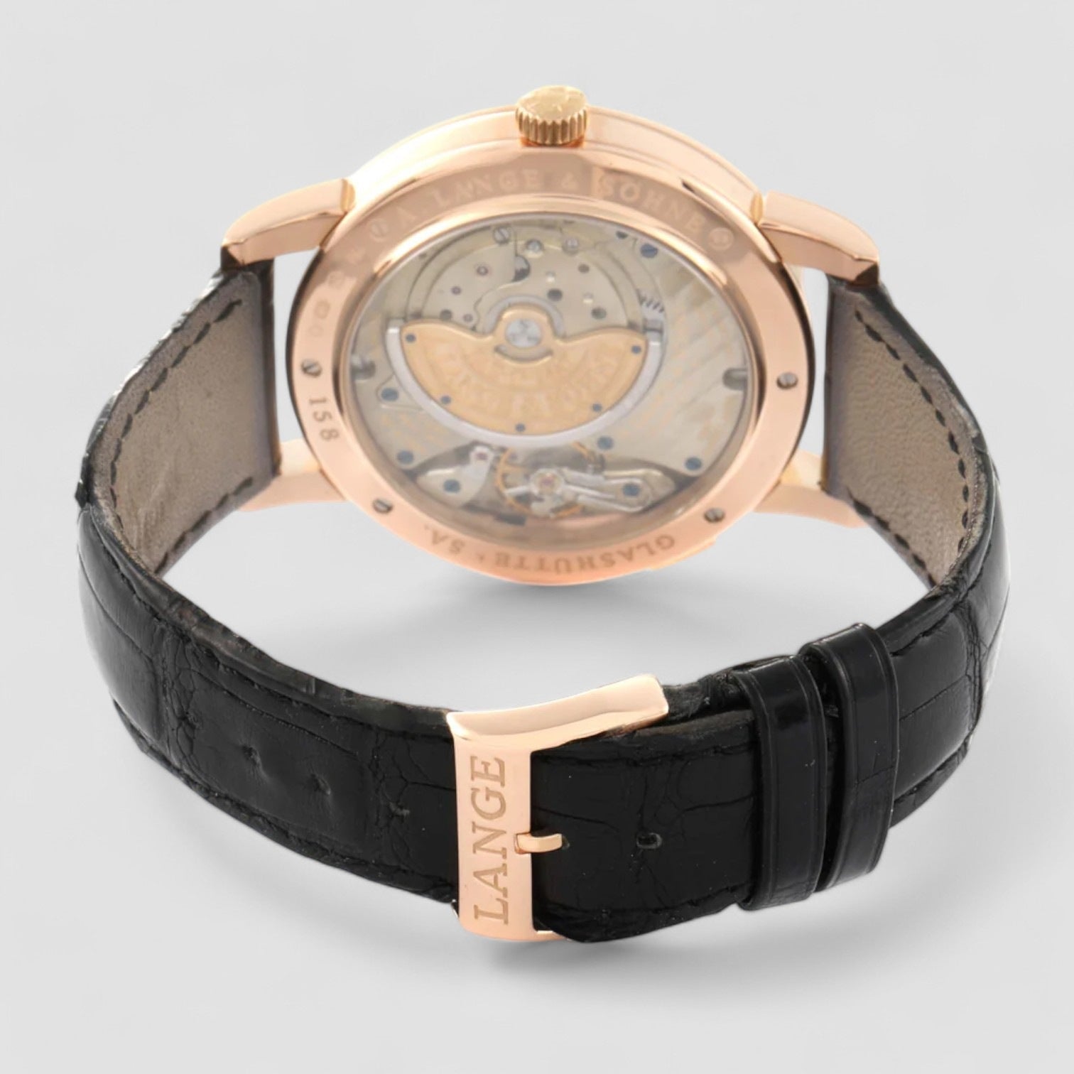 Grand Langematik Date Rose Gold